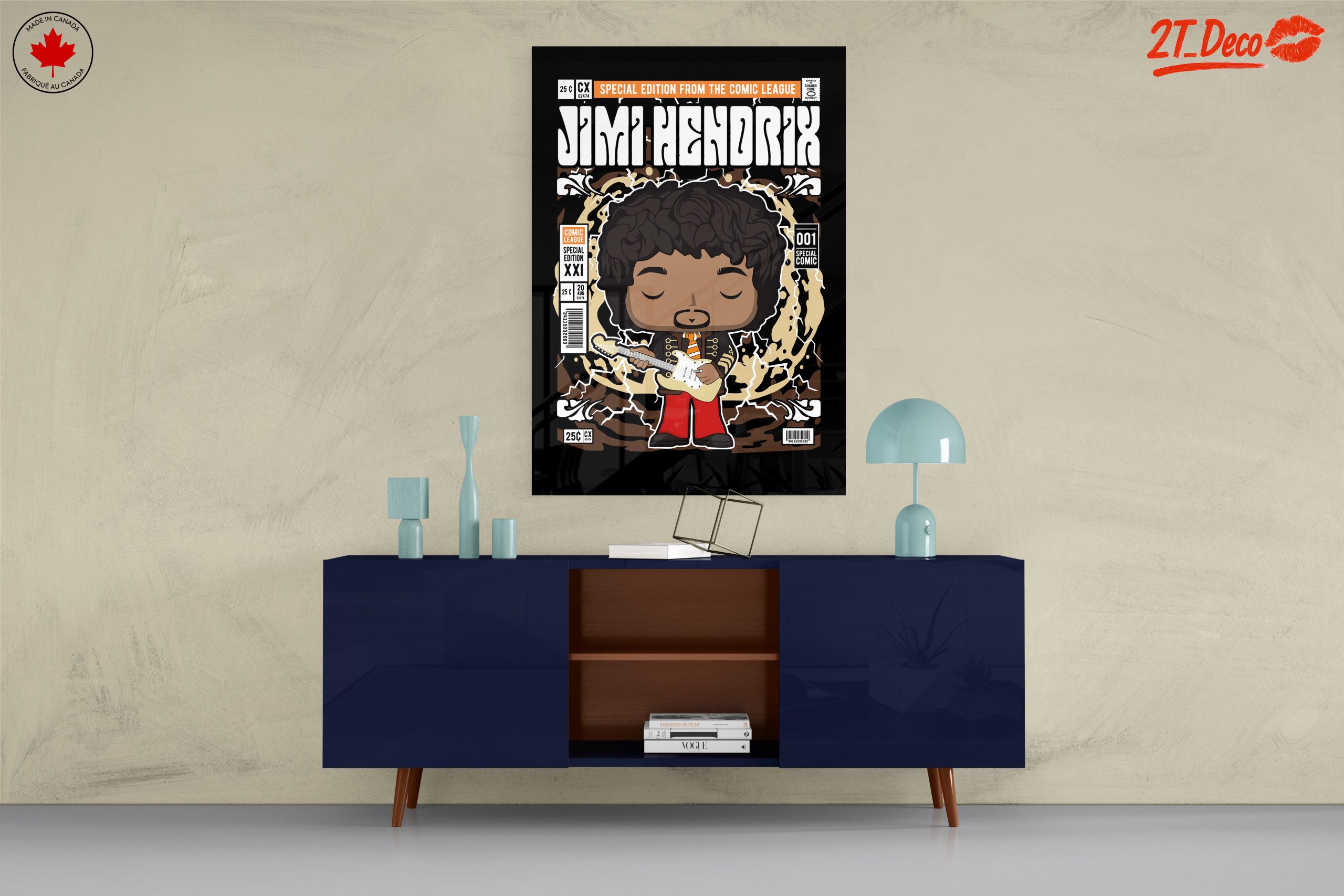 Jimi Hendrix Funko Art Illustration - Image 8