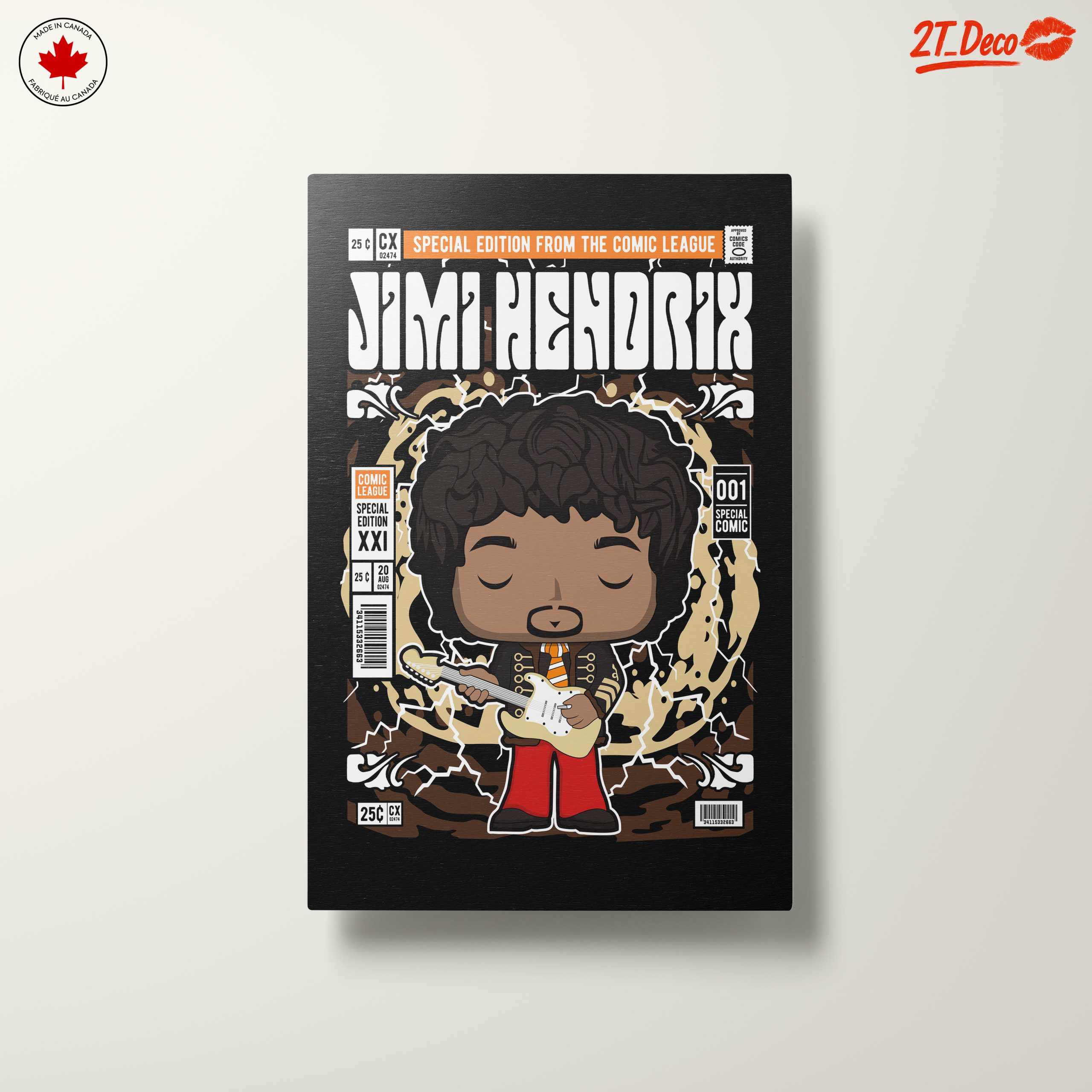 Jimi Hendrix Funko Art Illustration - Image 10