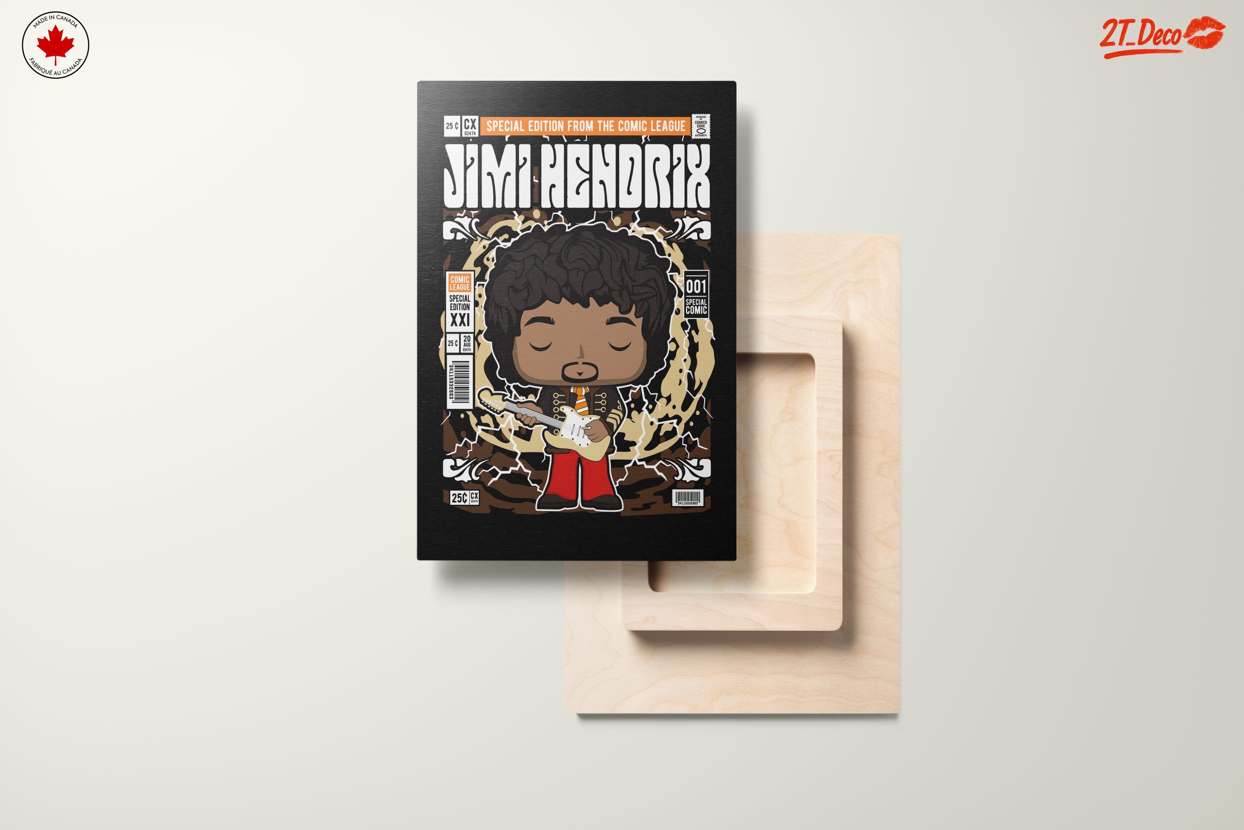 Jimi Hendrix Funko Art Illustration - Image 11