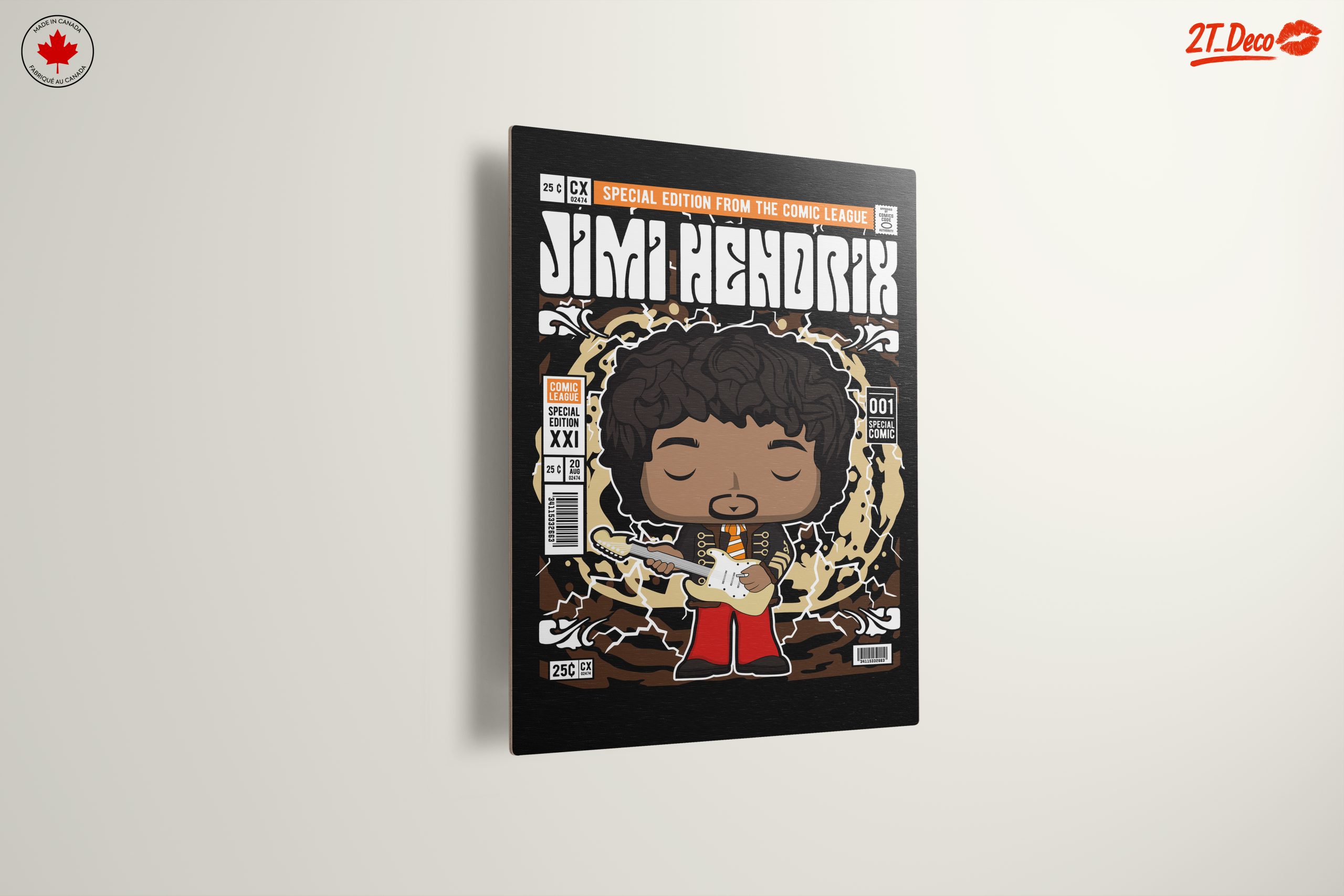 Jimi Hendrix Funko Art Illustration - Image 13