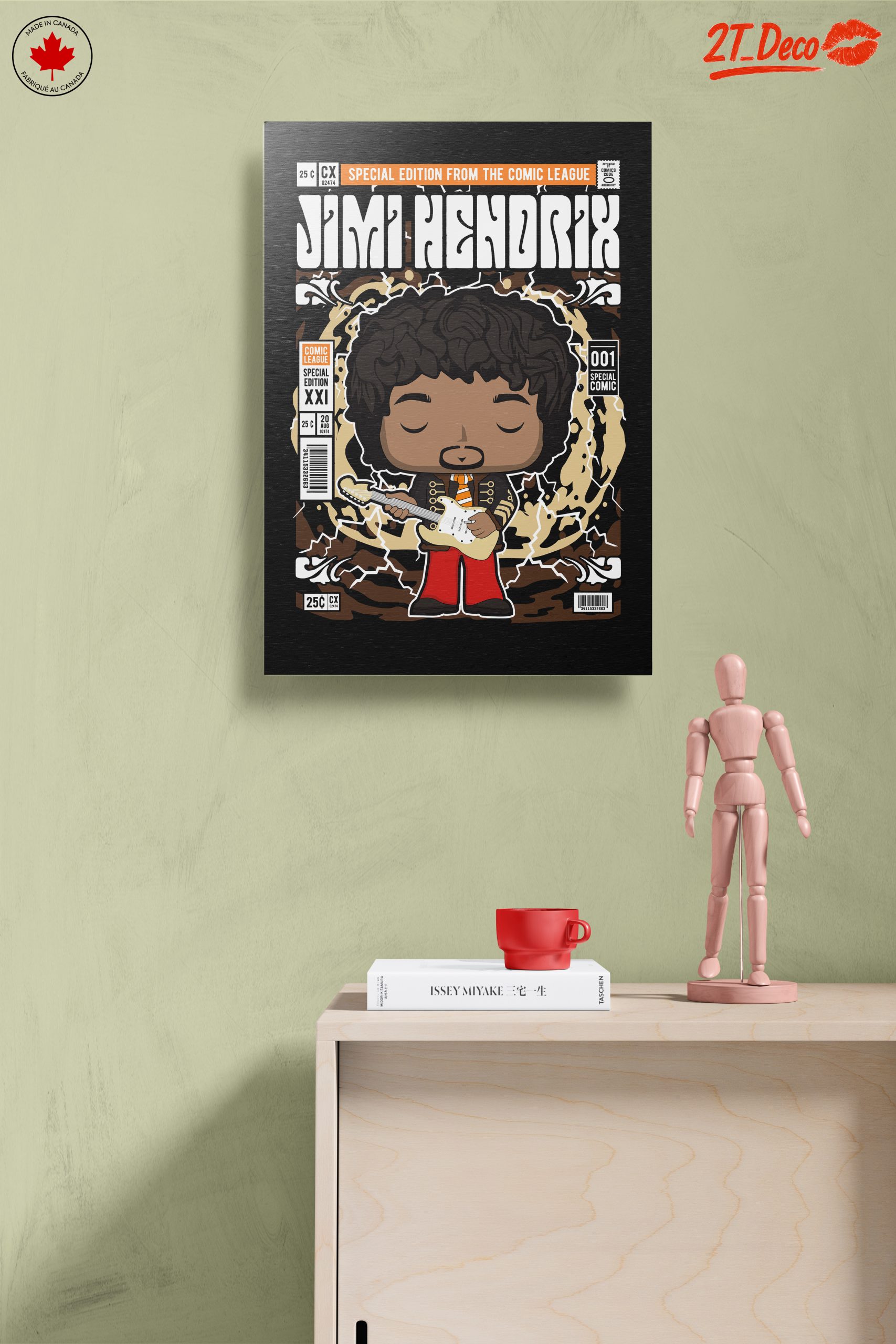 Jimi Hendrix Funko Art Illustration - Image 14