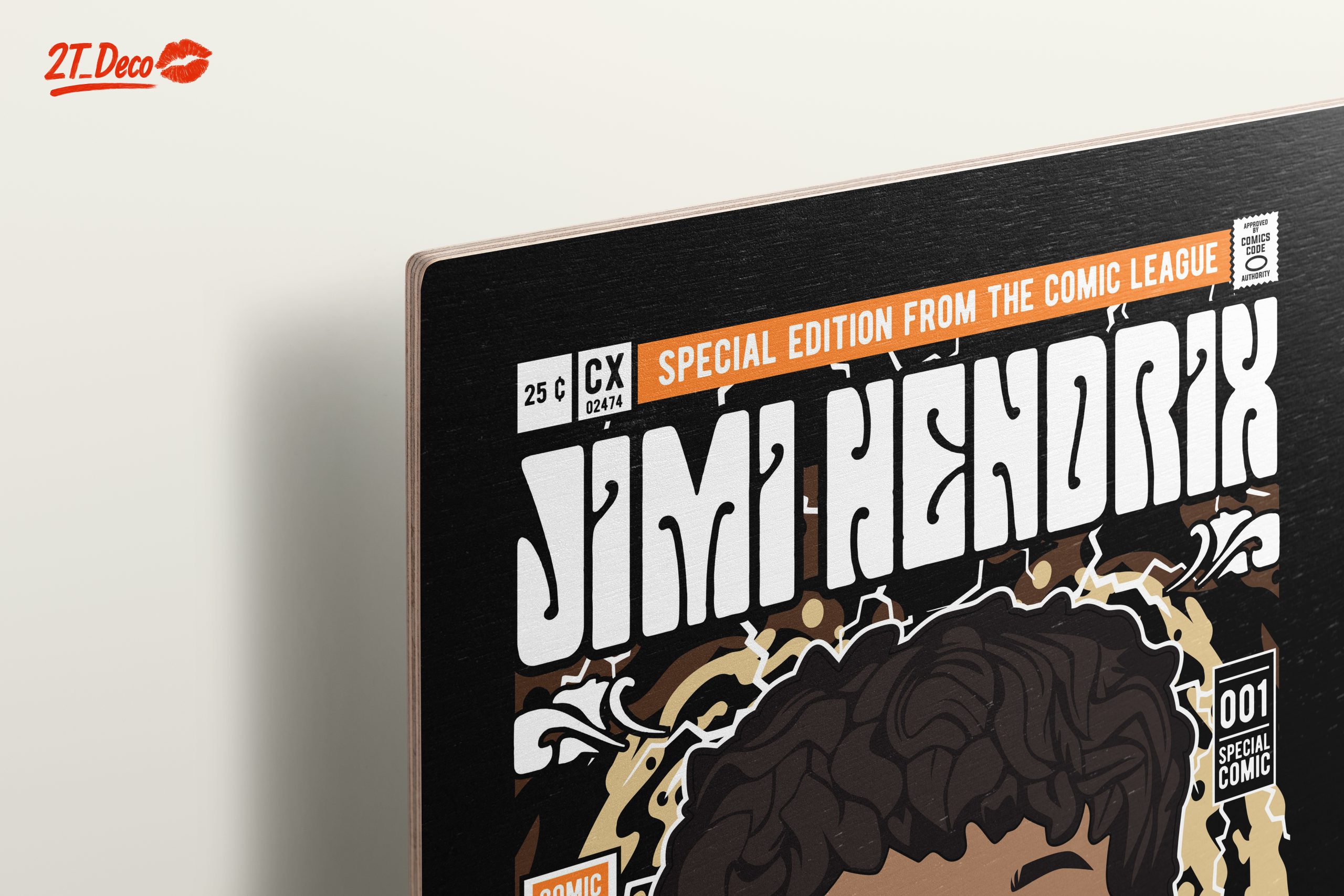 Jimi Hendrix Funko Art Illustration - Image 15