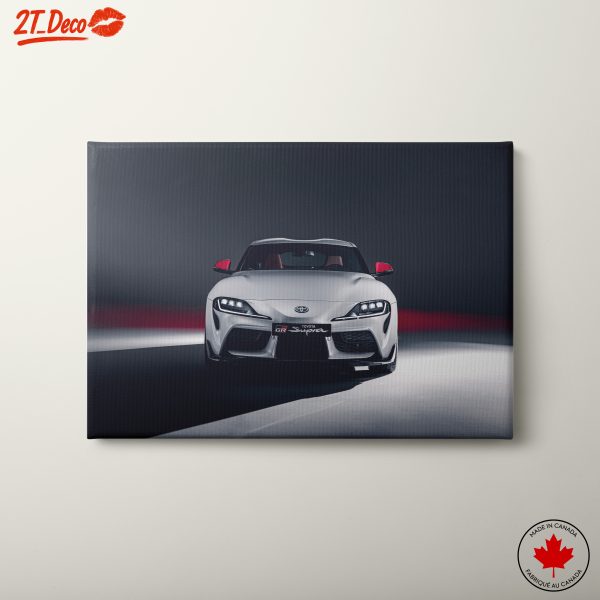 Stunning Toyota GR Supra Car Artwork