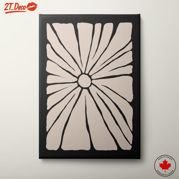 Stylized Botanical Abstract Design 2