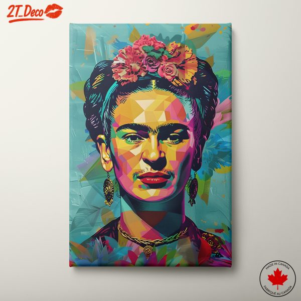 Vibrant Feminine Portrait with Flowers