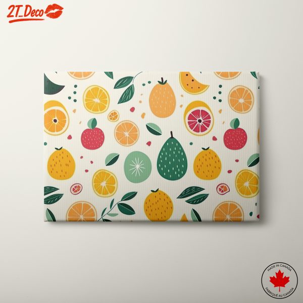 Colorful Abstract Fruit Design
