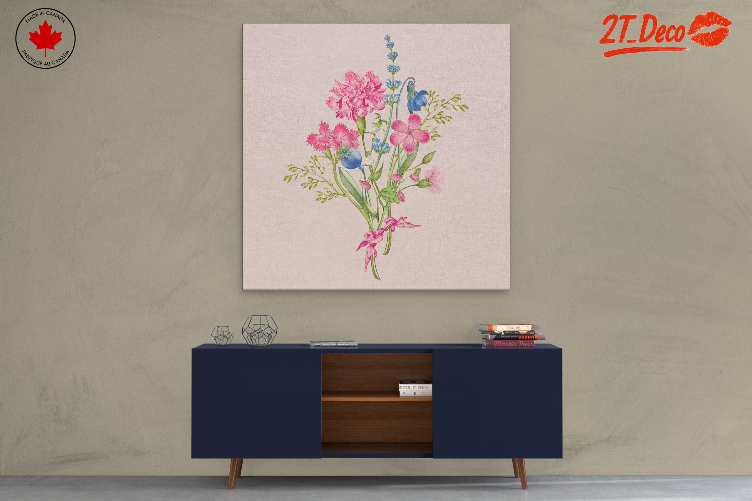 Beautiful Floral Arrangement Artwork 2 - Image 3