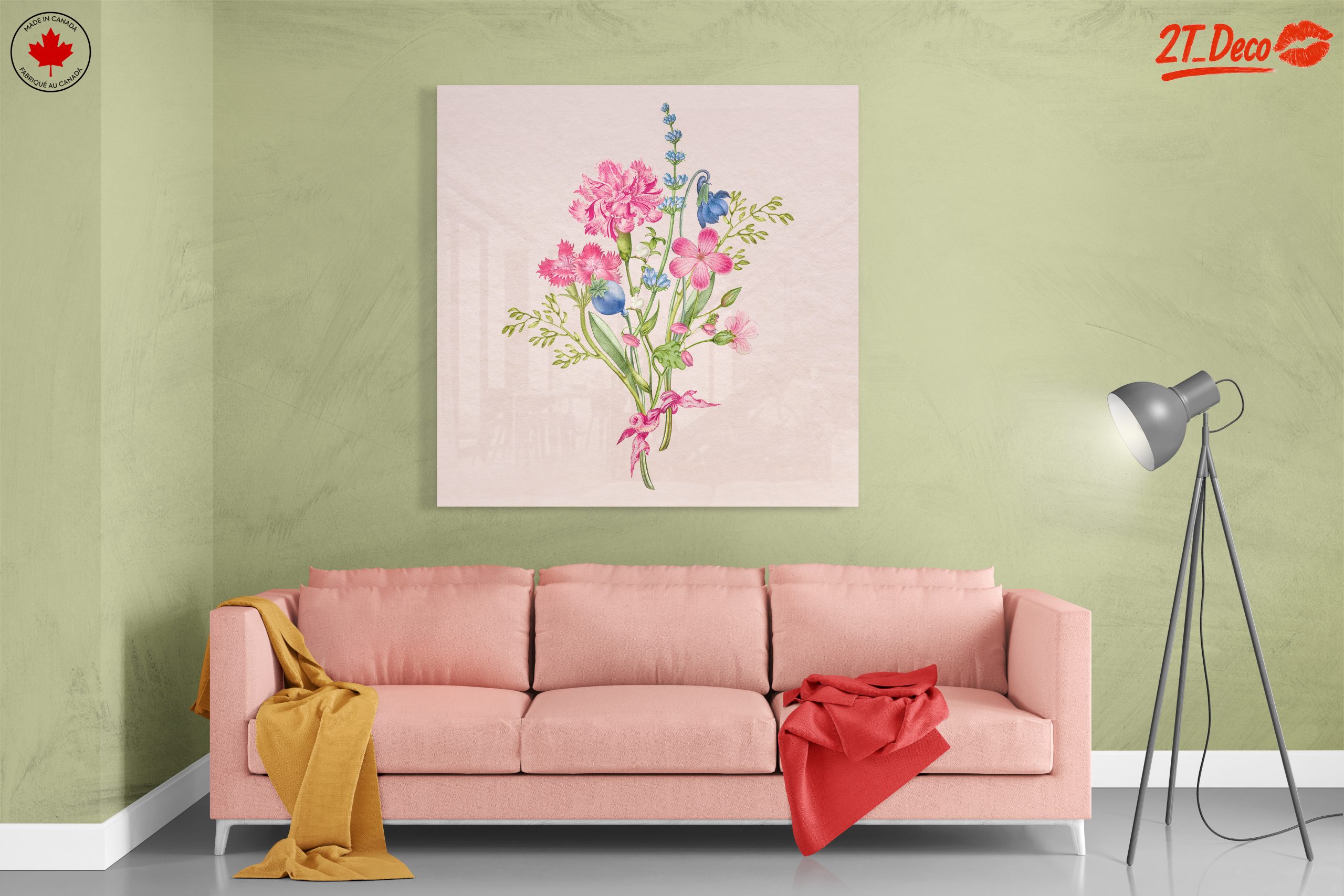 Beautiful Floral Arrangement Artwork 2 - Image 7