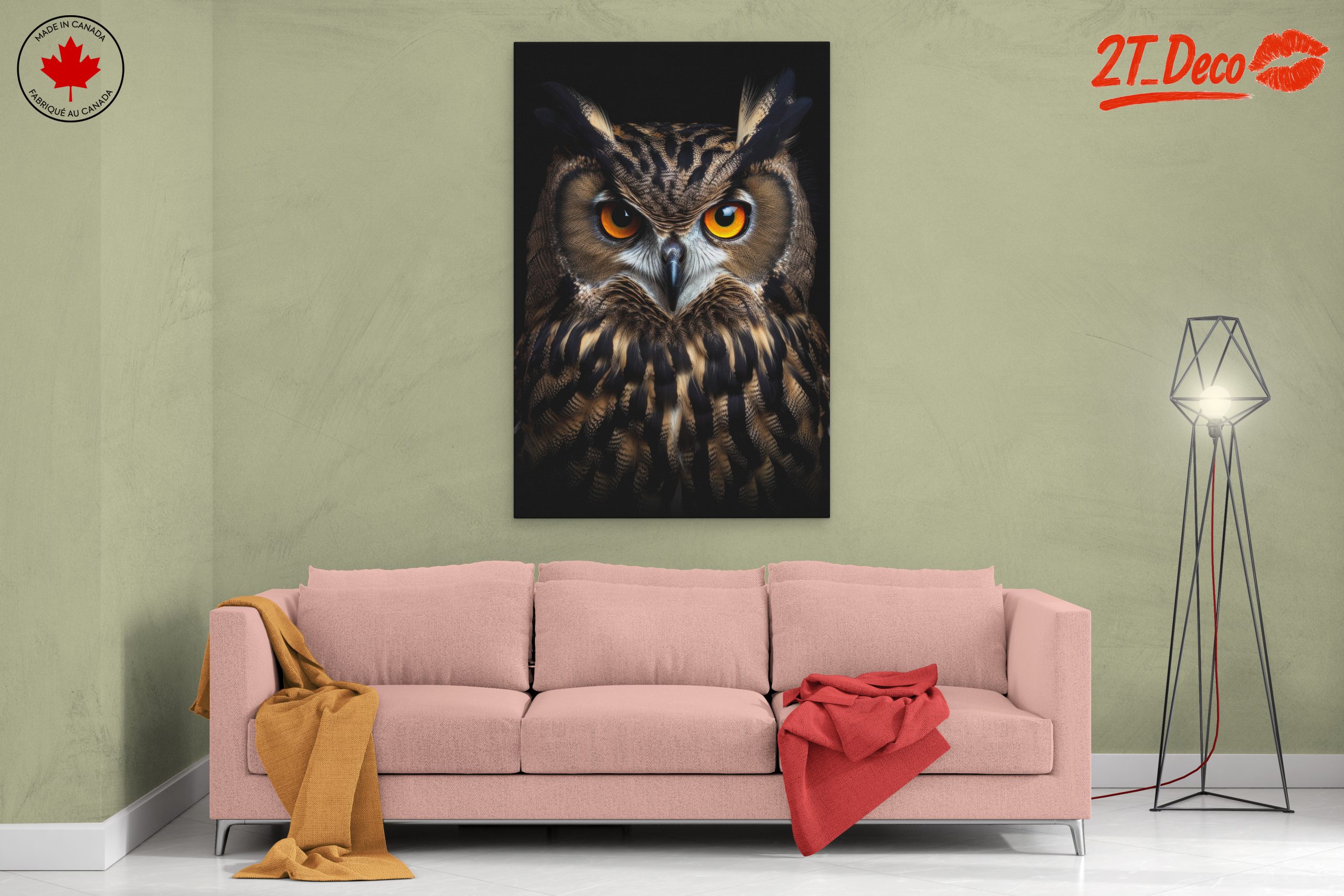 Stunning Owl Wall Art - Image 2