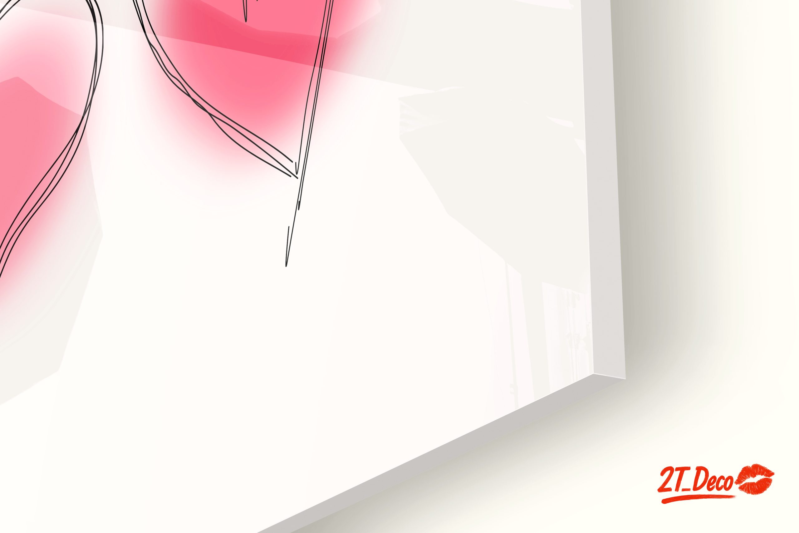 Stylized Heart Artwork Reflection - Image 9