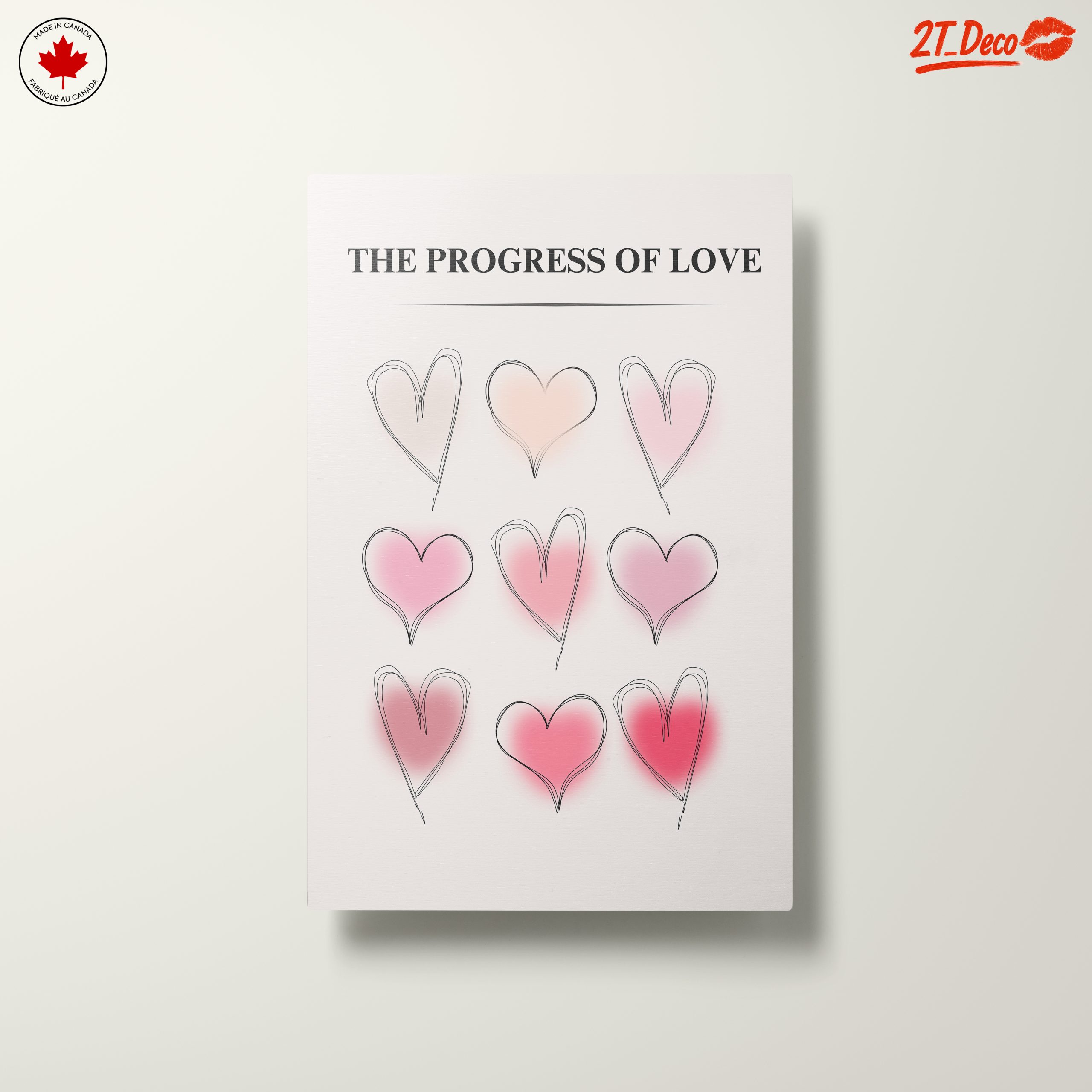 Stylized Heart Artwork Reflection - Image 10