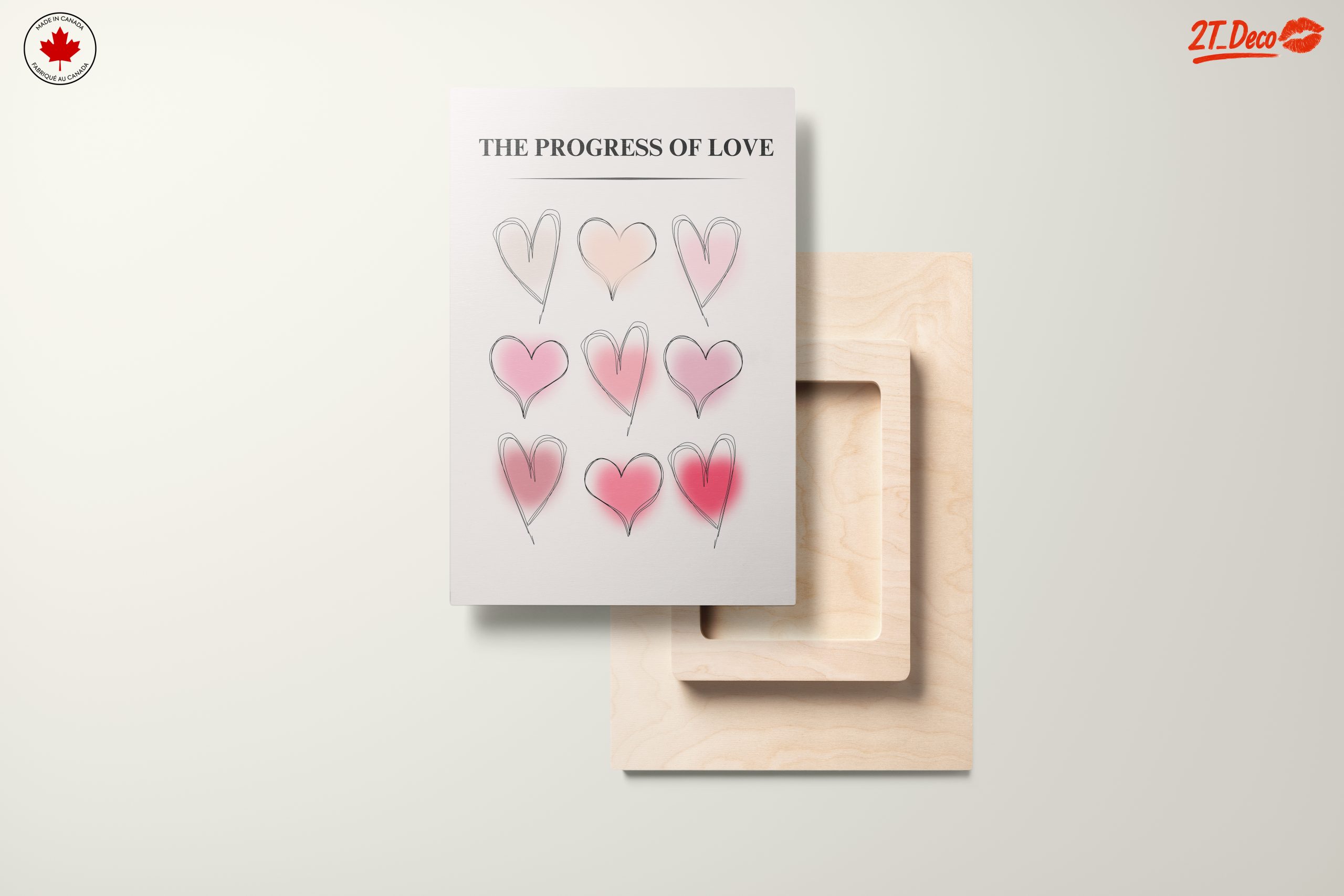 Stylized Heart Artwork Reflection - Image 11
