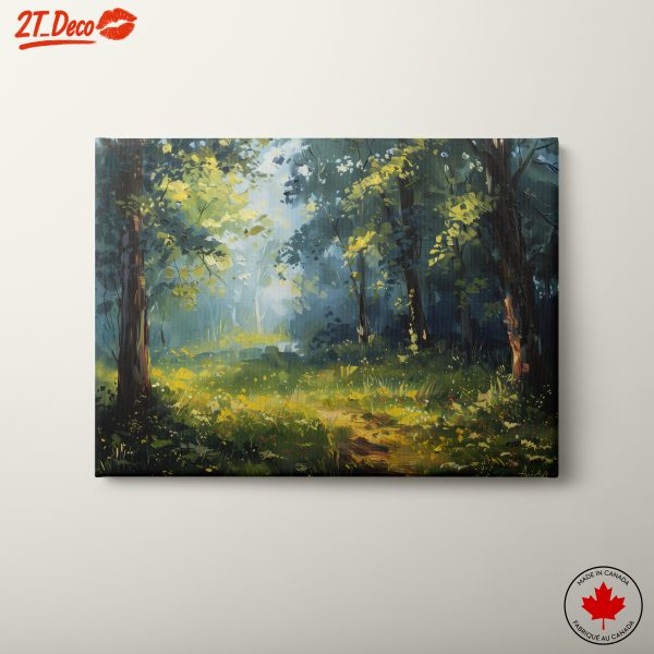 Serene Forest Landscape Art