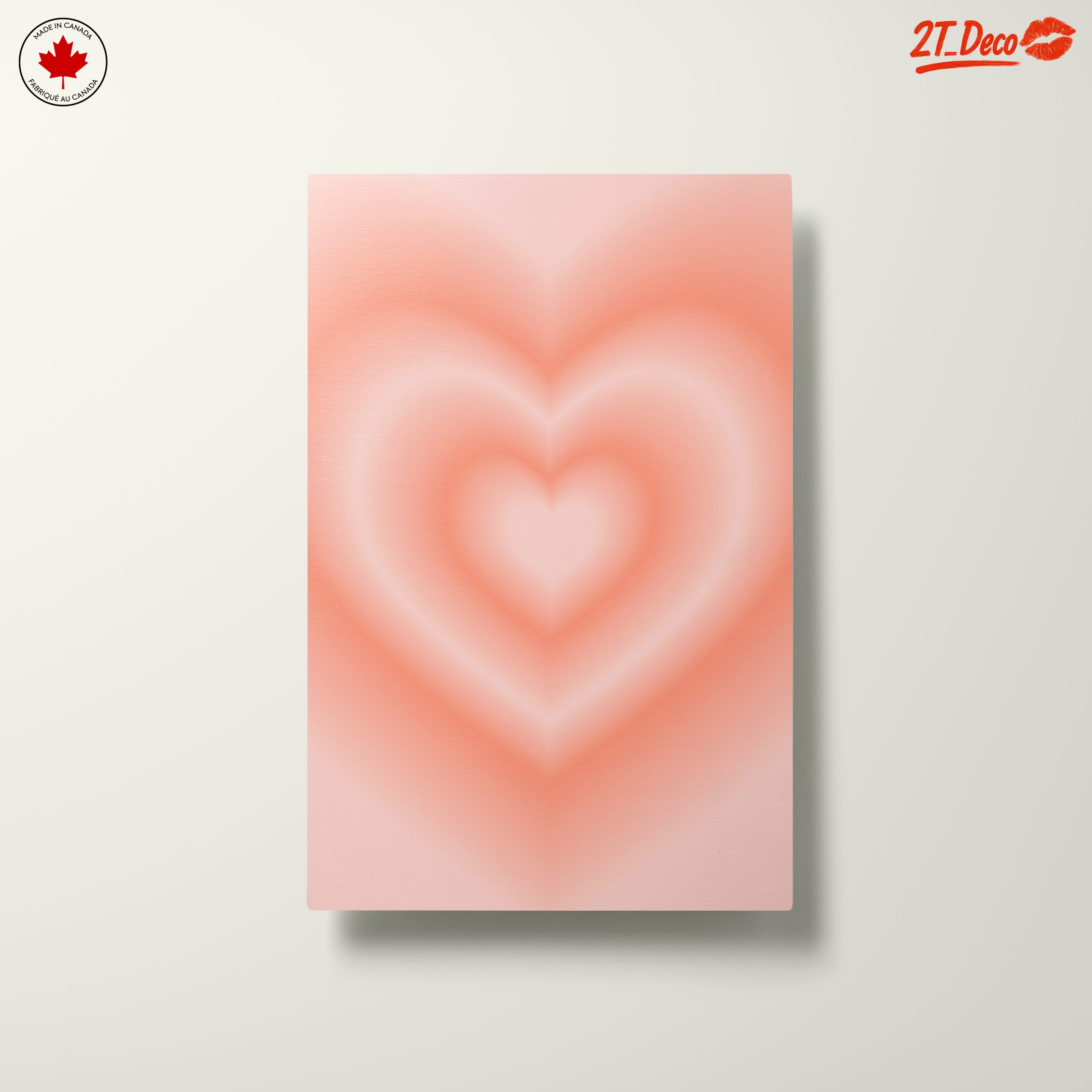 Soft Heart Abstract Art for Home - Image 10