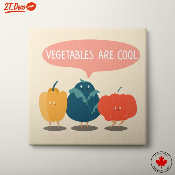 Cute Illustrations of Vegetables