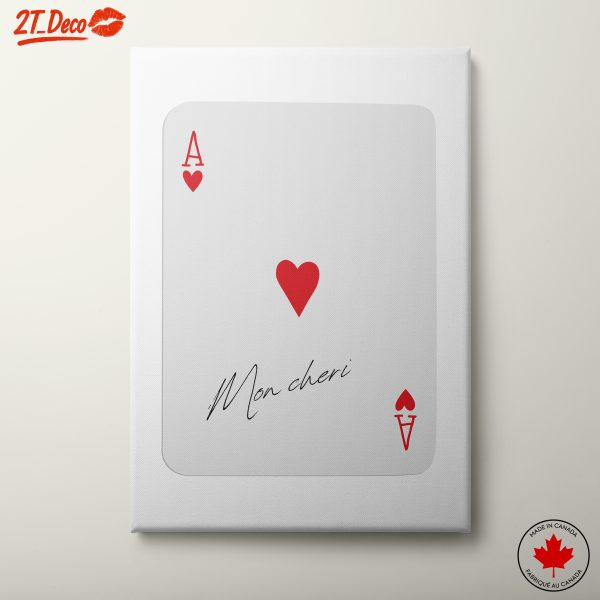 Ace of Hearts Playing Card Art 5
