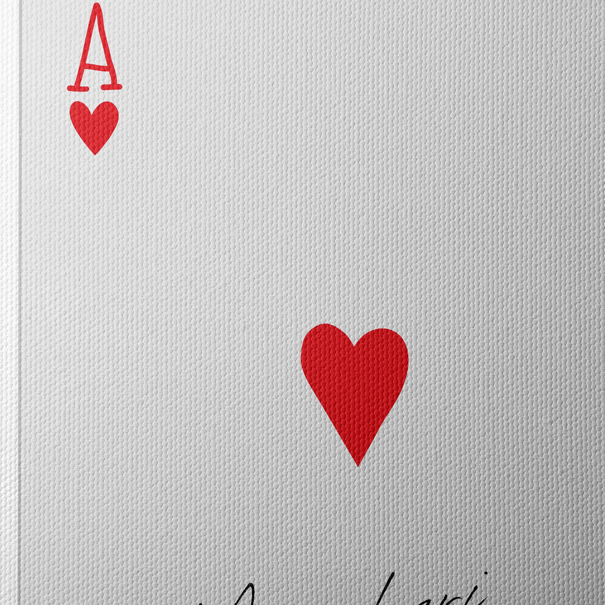 Ace of Hearts Playing Card Art 5 - Image 4