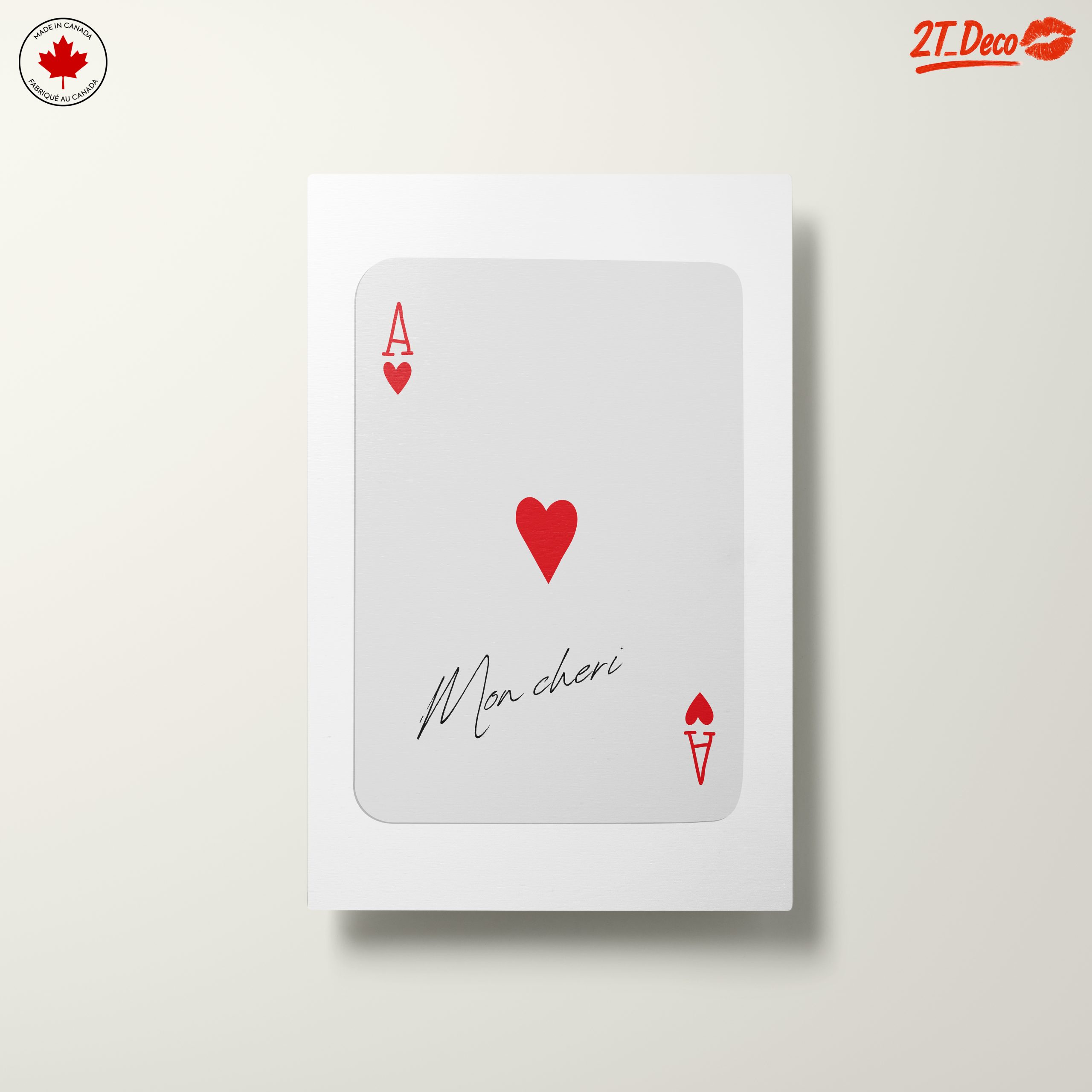 Ace of Hearts Playing Card Art 5 - Image 10