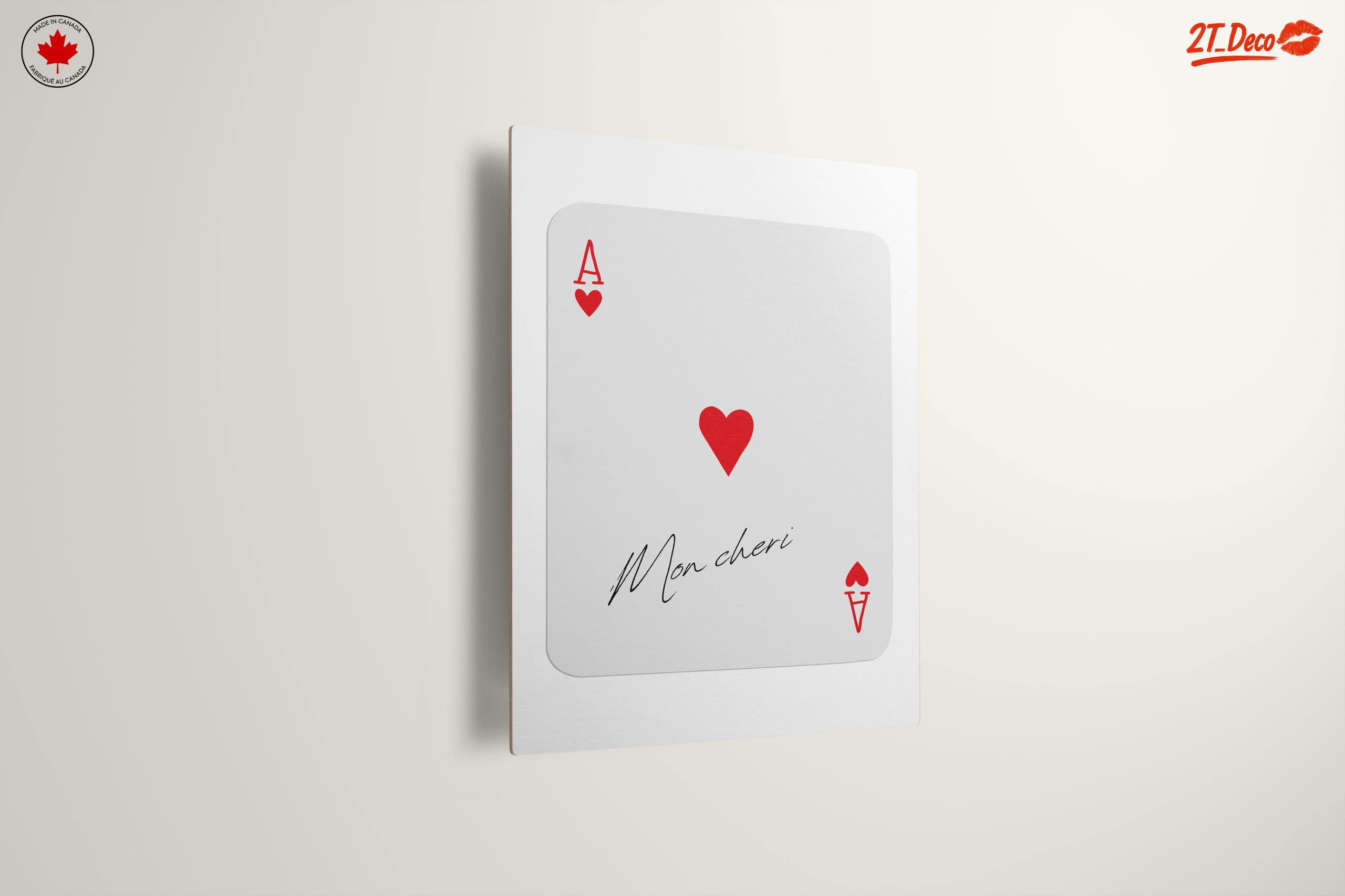 Ace of Hearts Playing Card Art 5 - Image 13