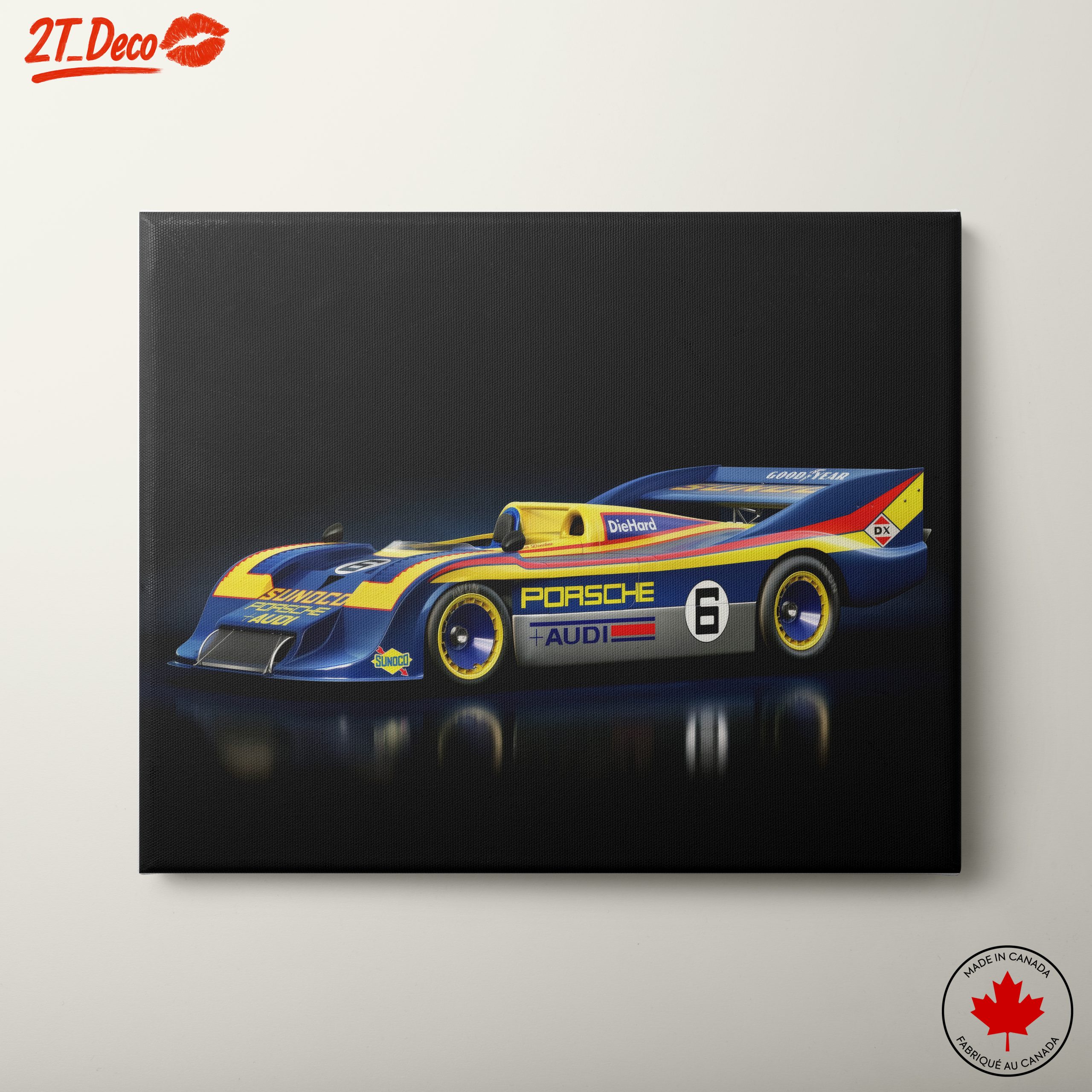 Stunning Classic Racing Car Art