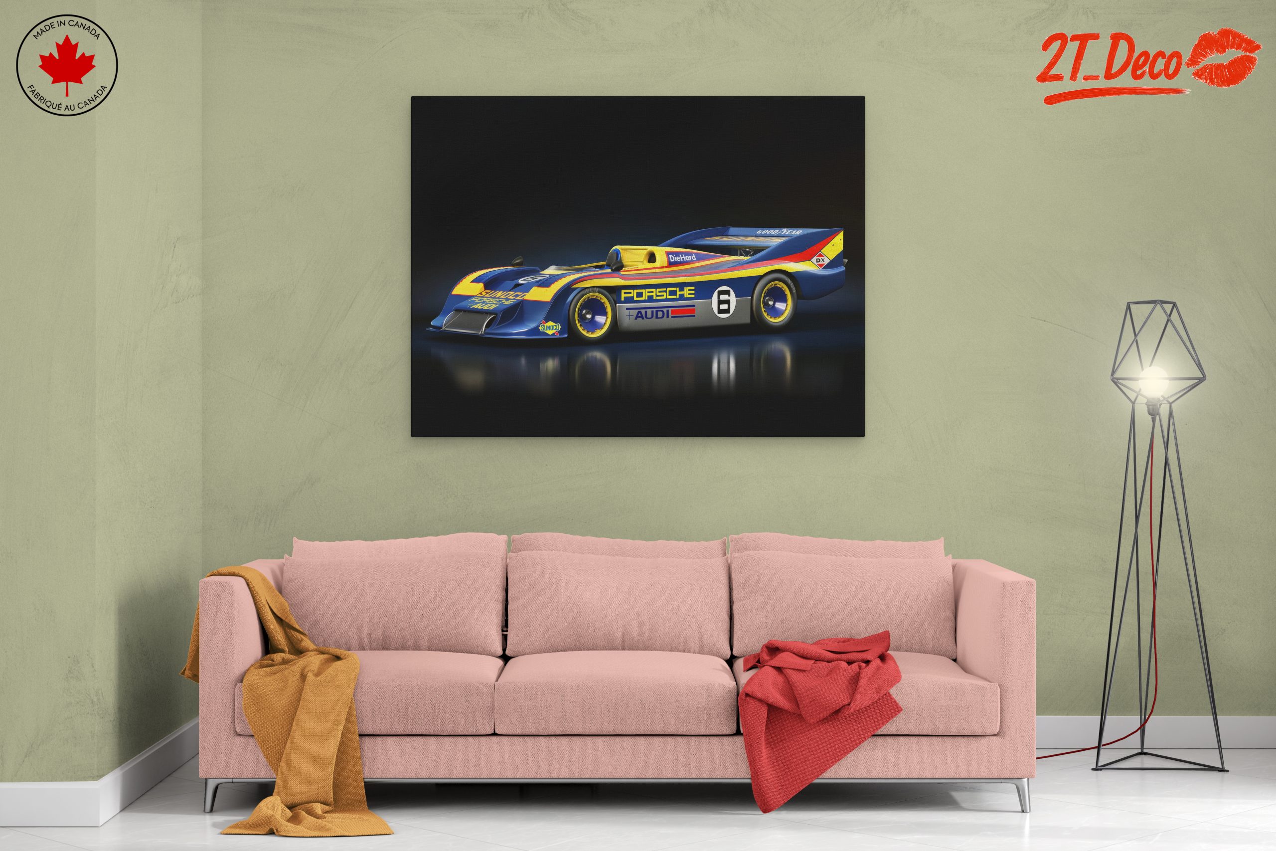 Stunning Classic Racing Car Art - Image 2