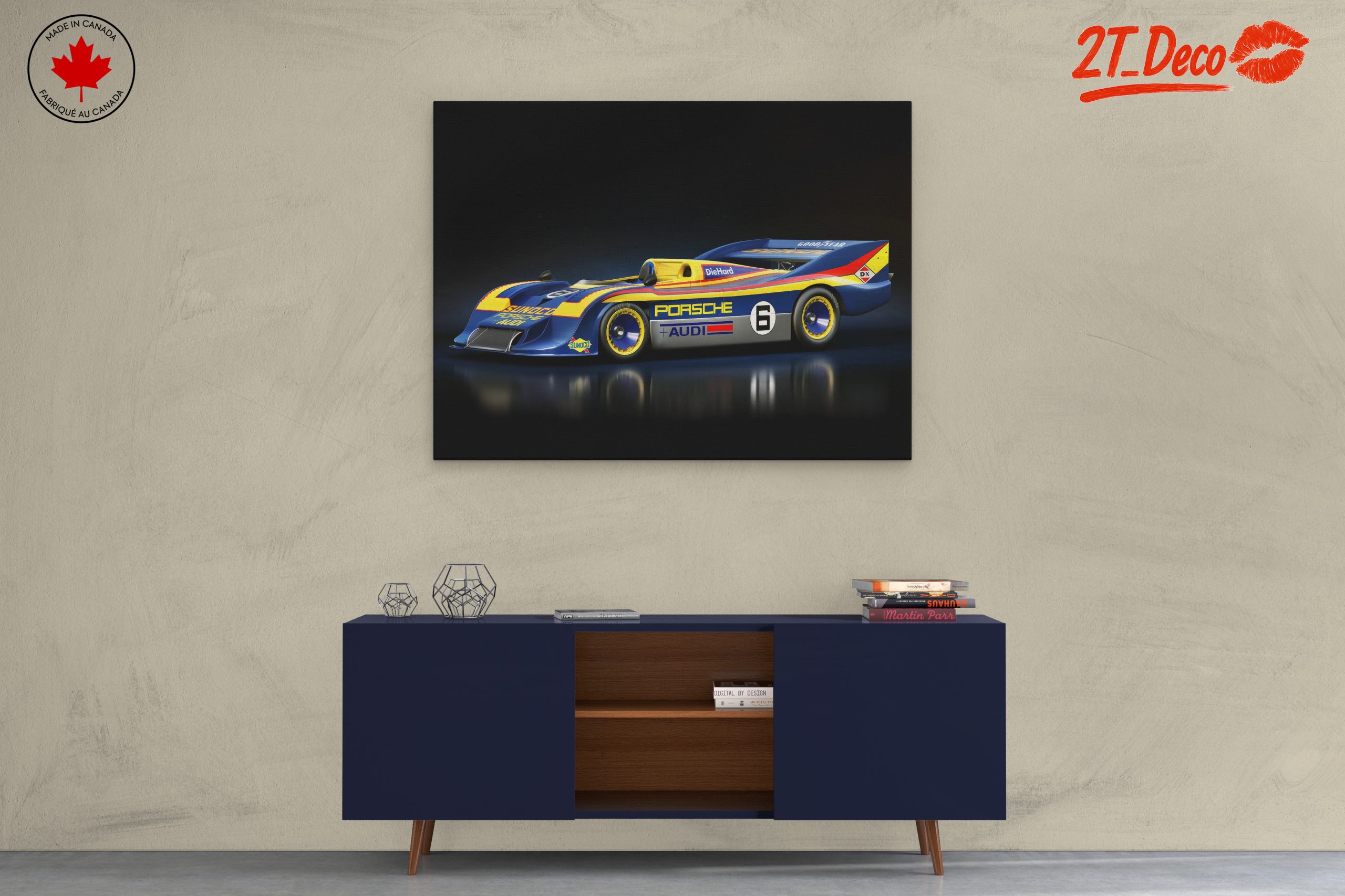 Stunning Classic Racing Car Art - Image 3