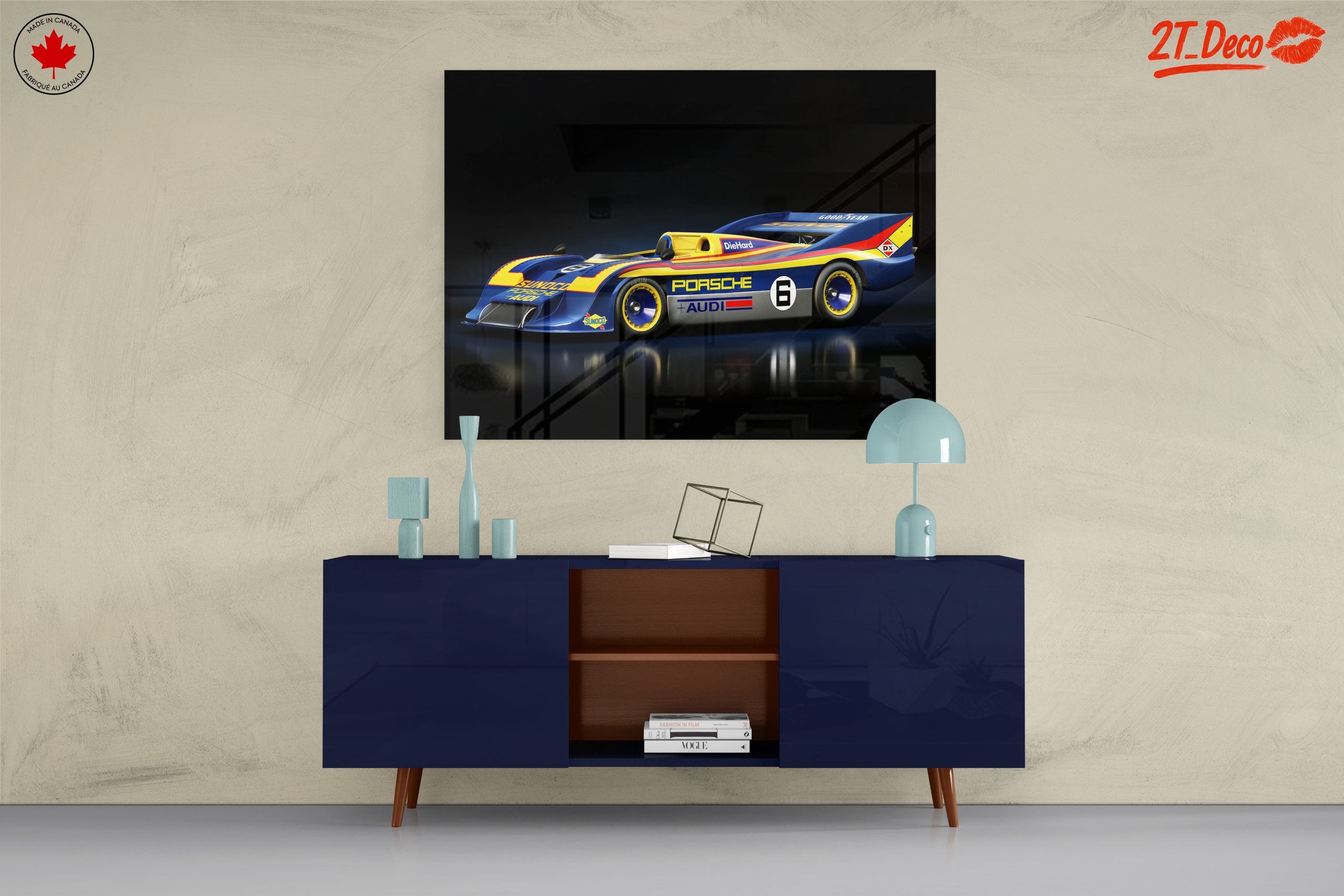 Stunning Classic Racing Car Art - Image 8