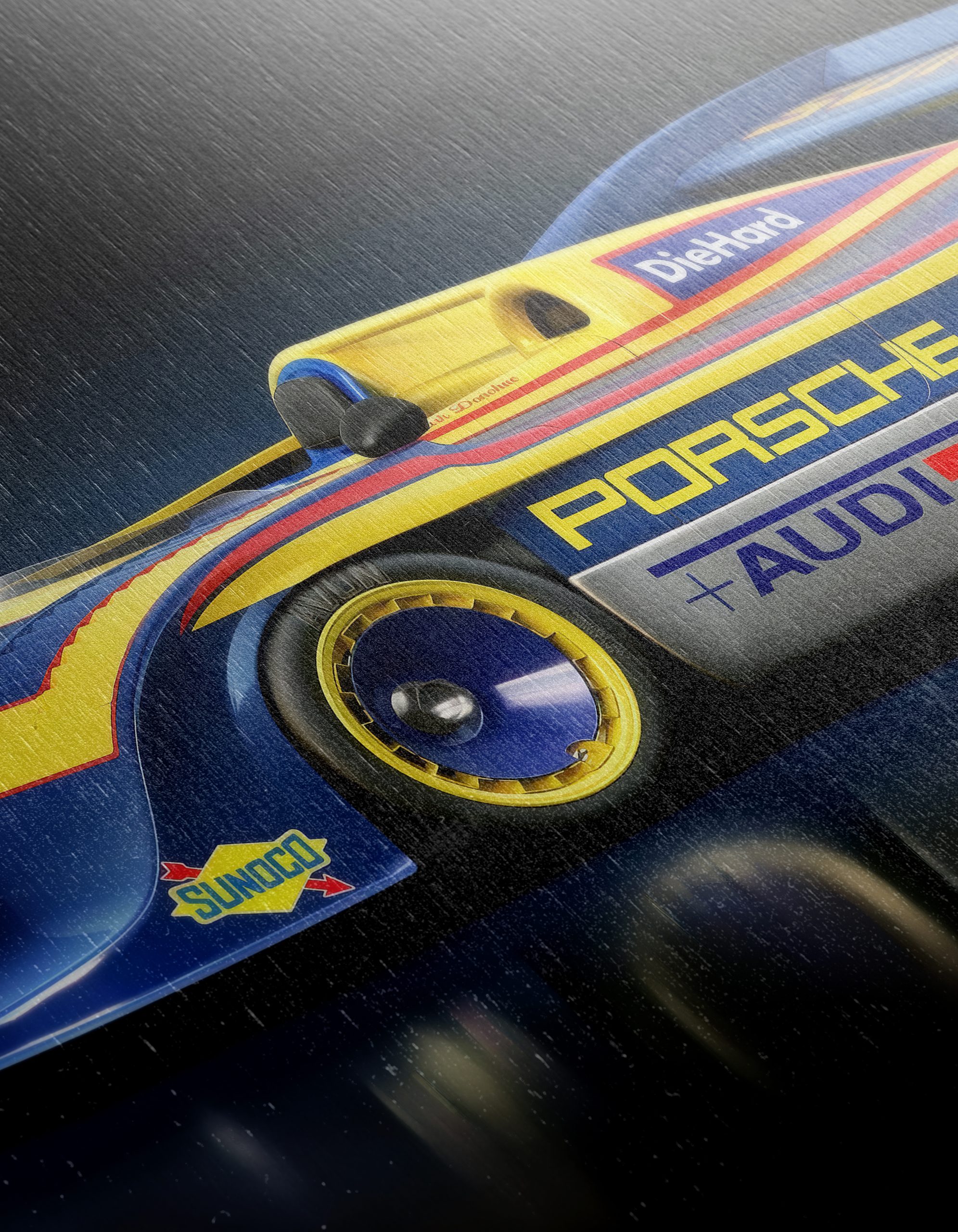 Stunning Classic Racing Car Art - Image 12