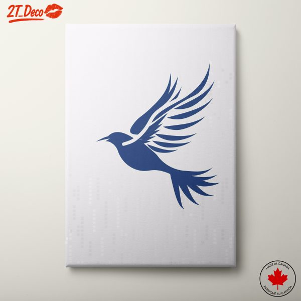 Stylized Bird Art for Contemporary Spaces