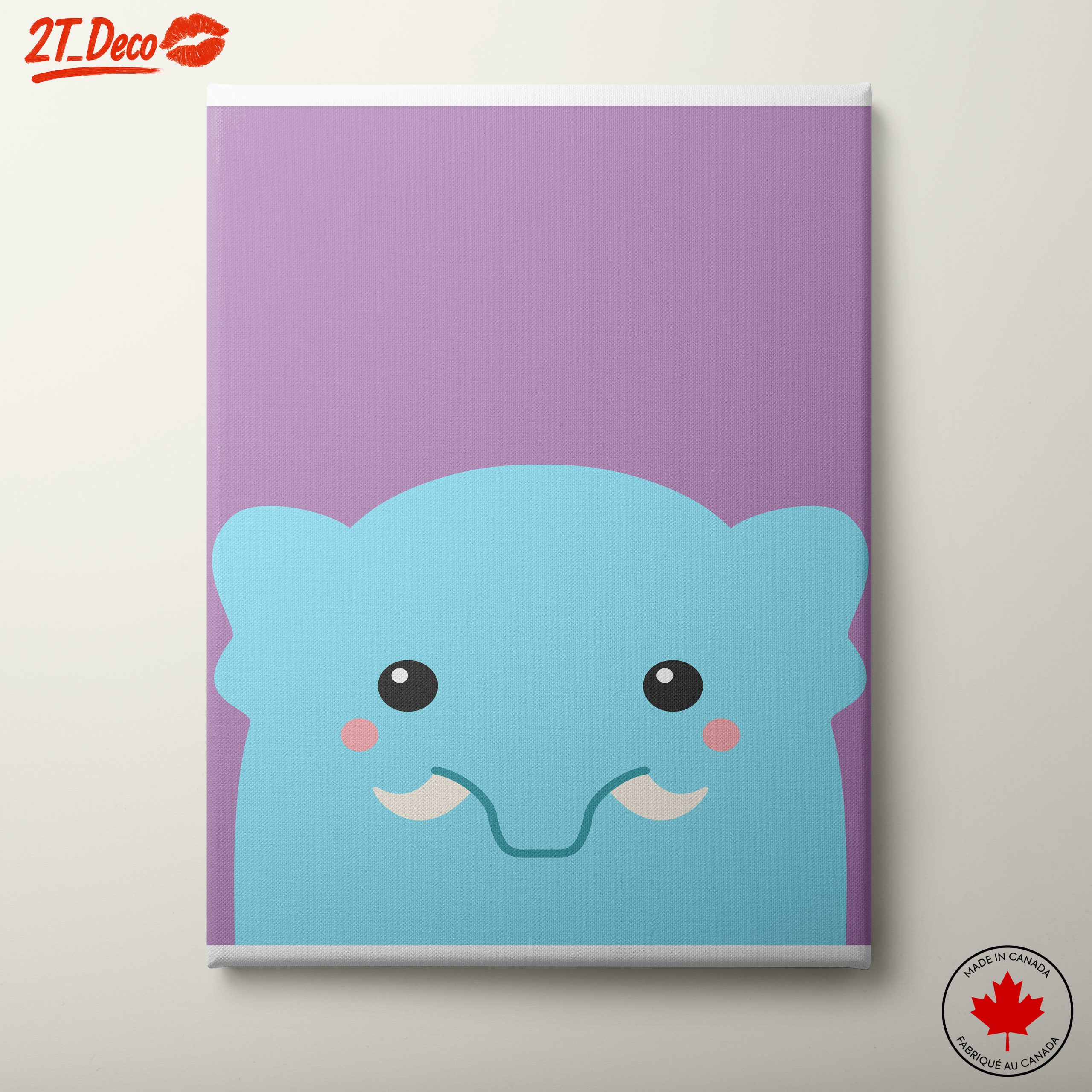 Cute Cartoon Elephant Illustration