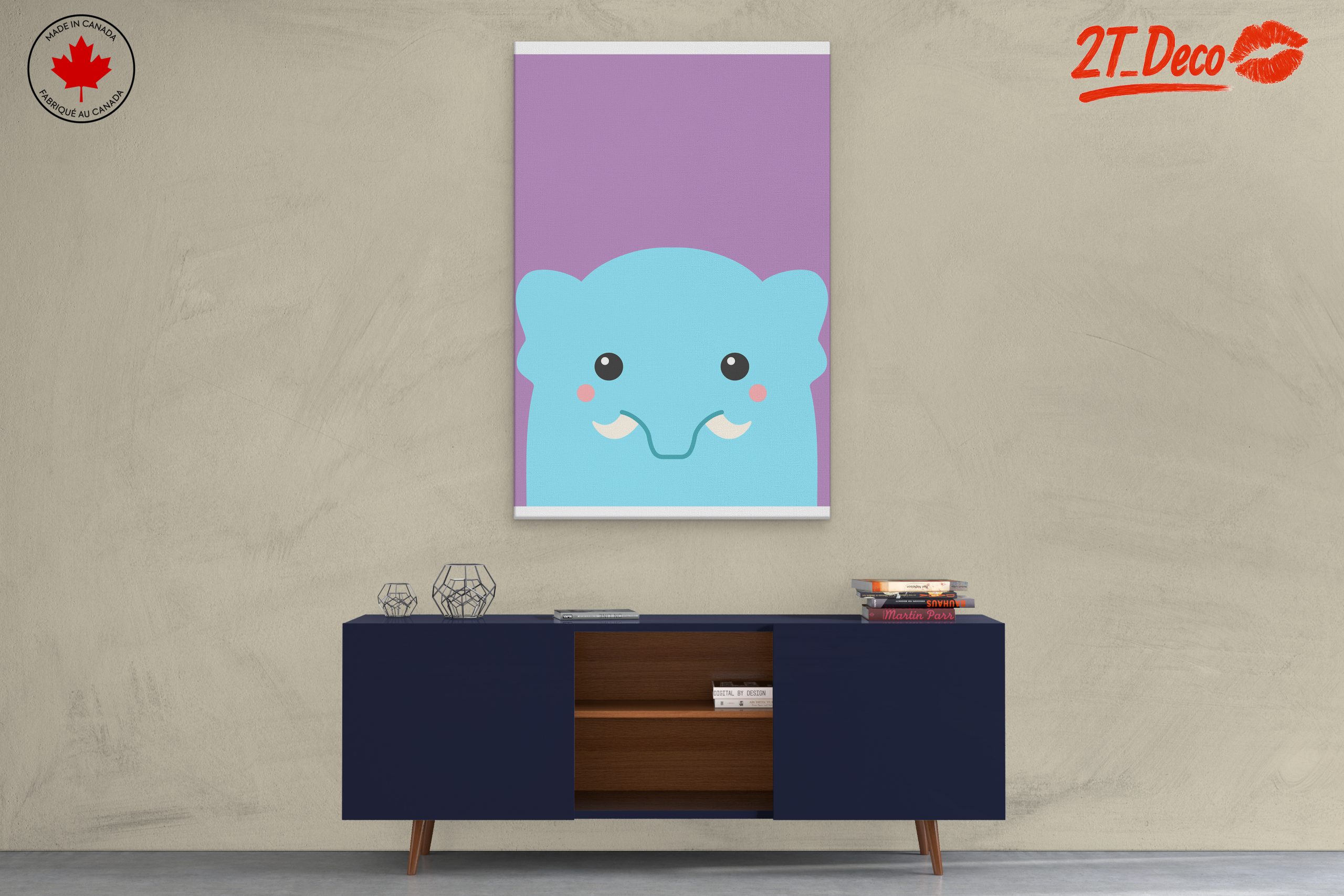 Cute Cartoon Elephant Illustration - Image 3