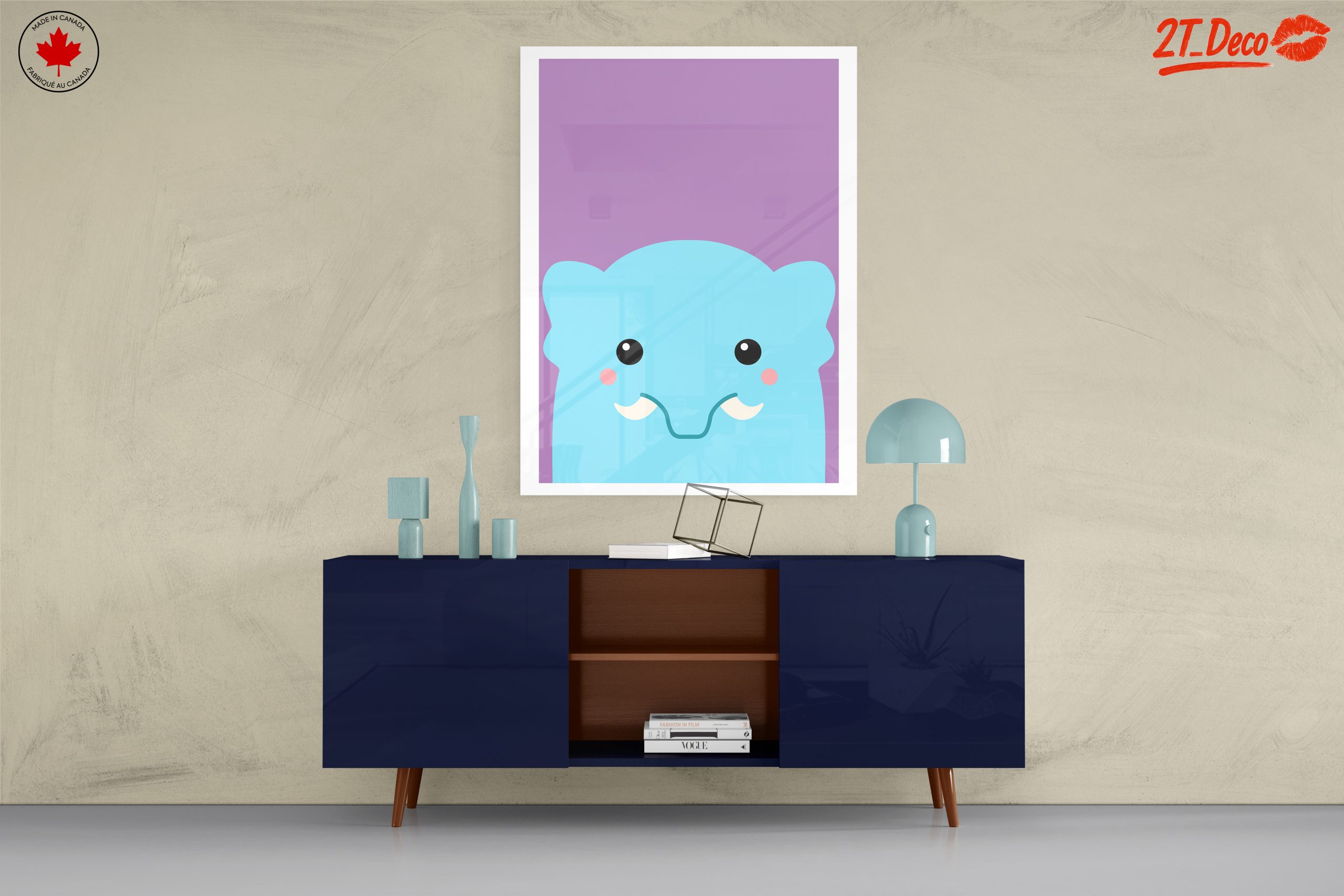 Cute Cartoon Elephant Illustration - Image 8