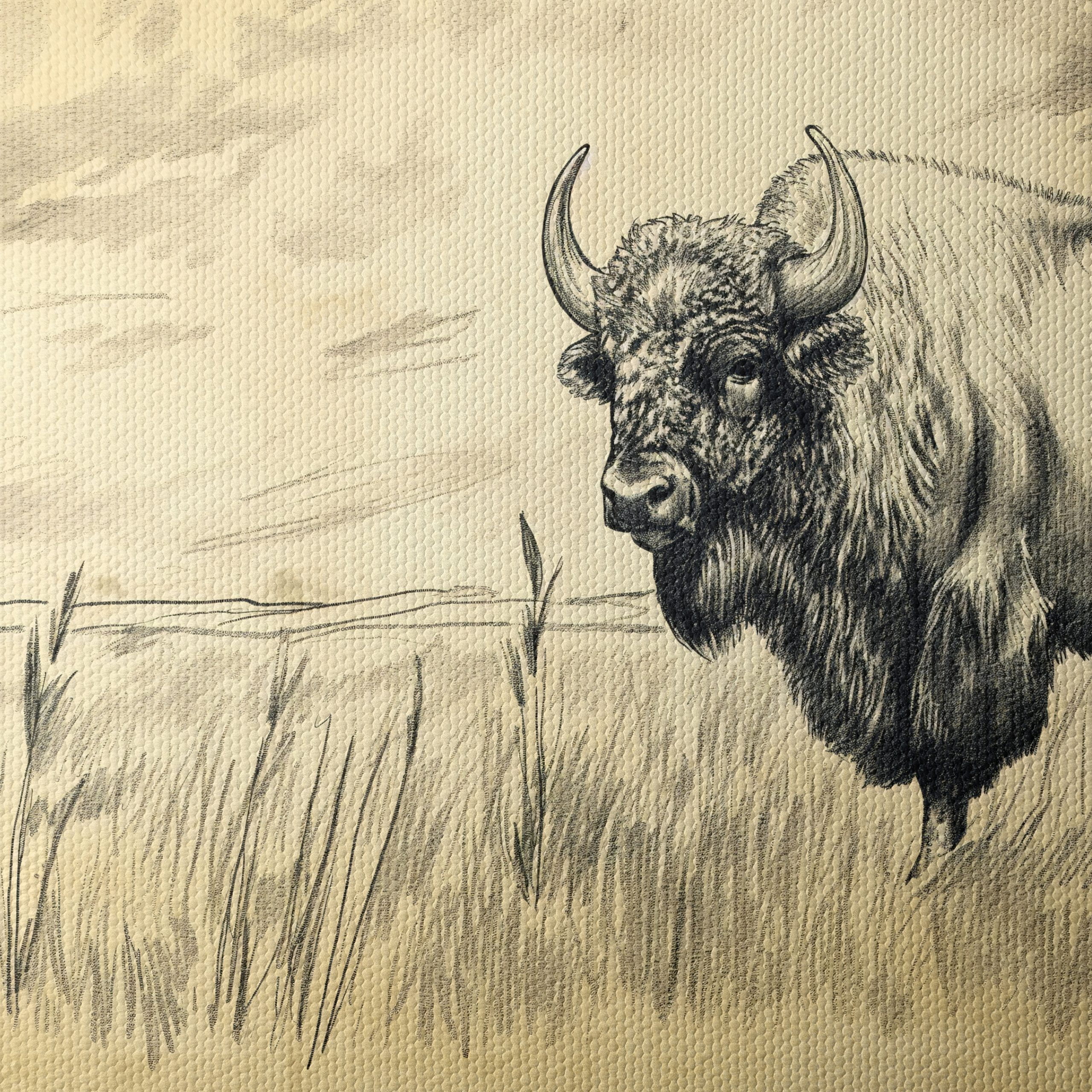 Stunning Bison Wildlife Art - Image 4