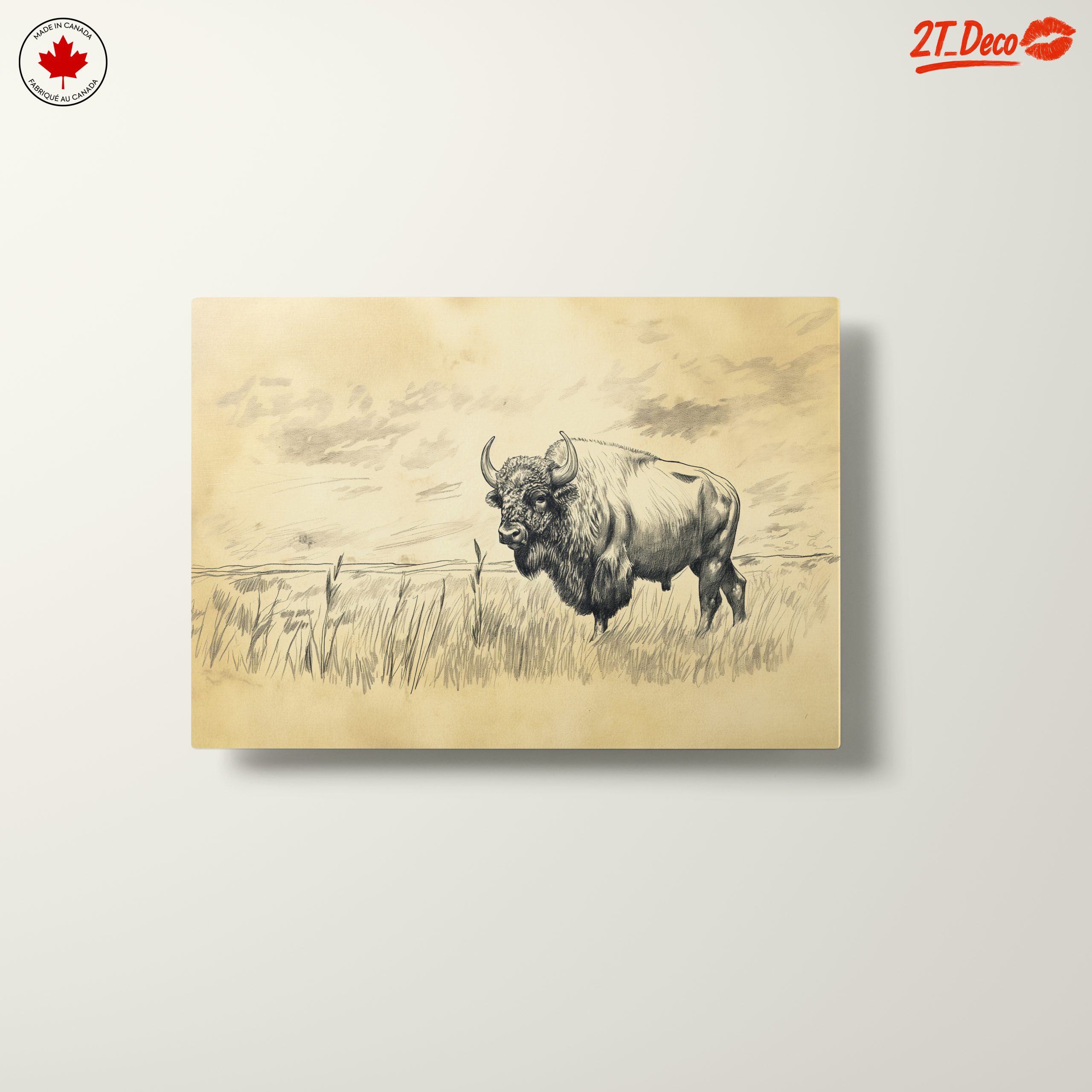 Stunning Bison Wildlife Art - Image 10