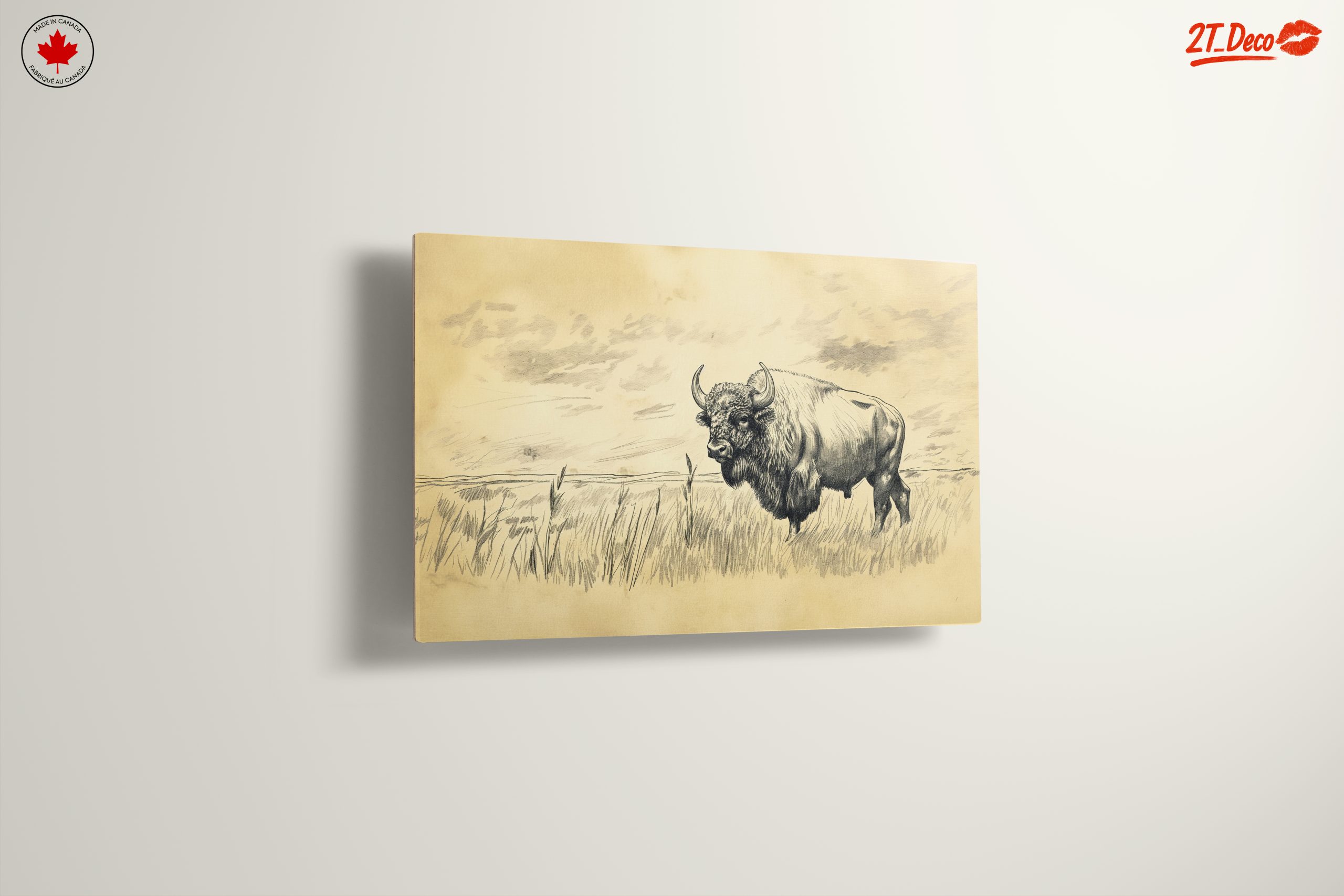 Stunning Bison Wildlife Art - Image 13