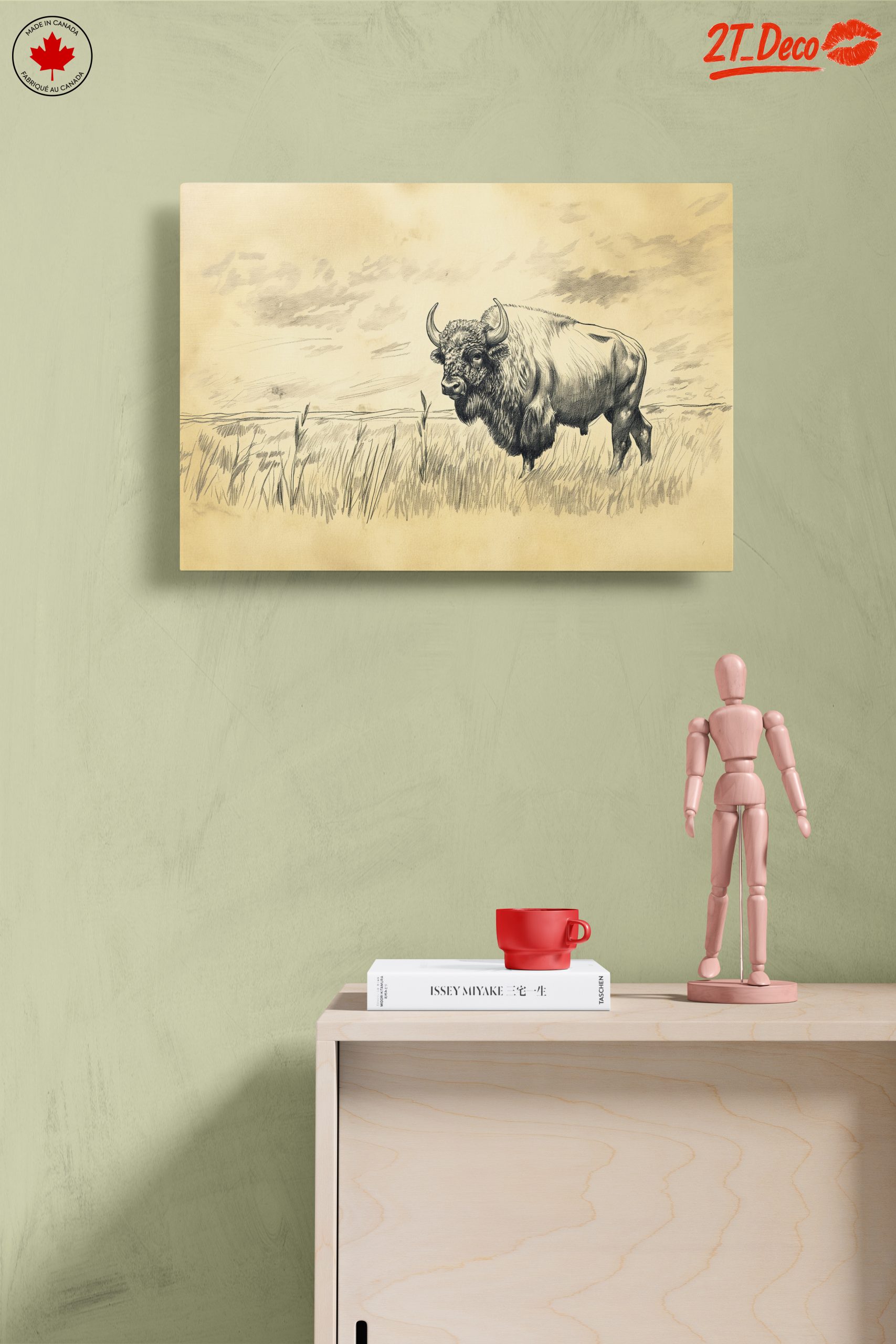 Stunning Bison Wildlife Art - Image 14