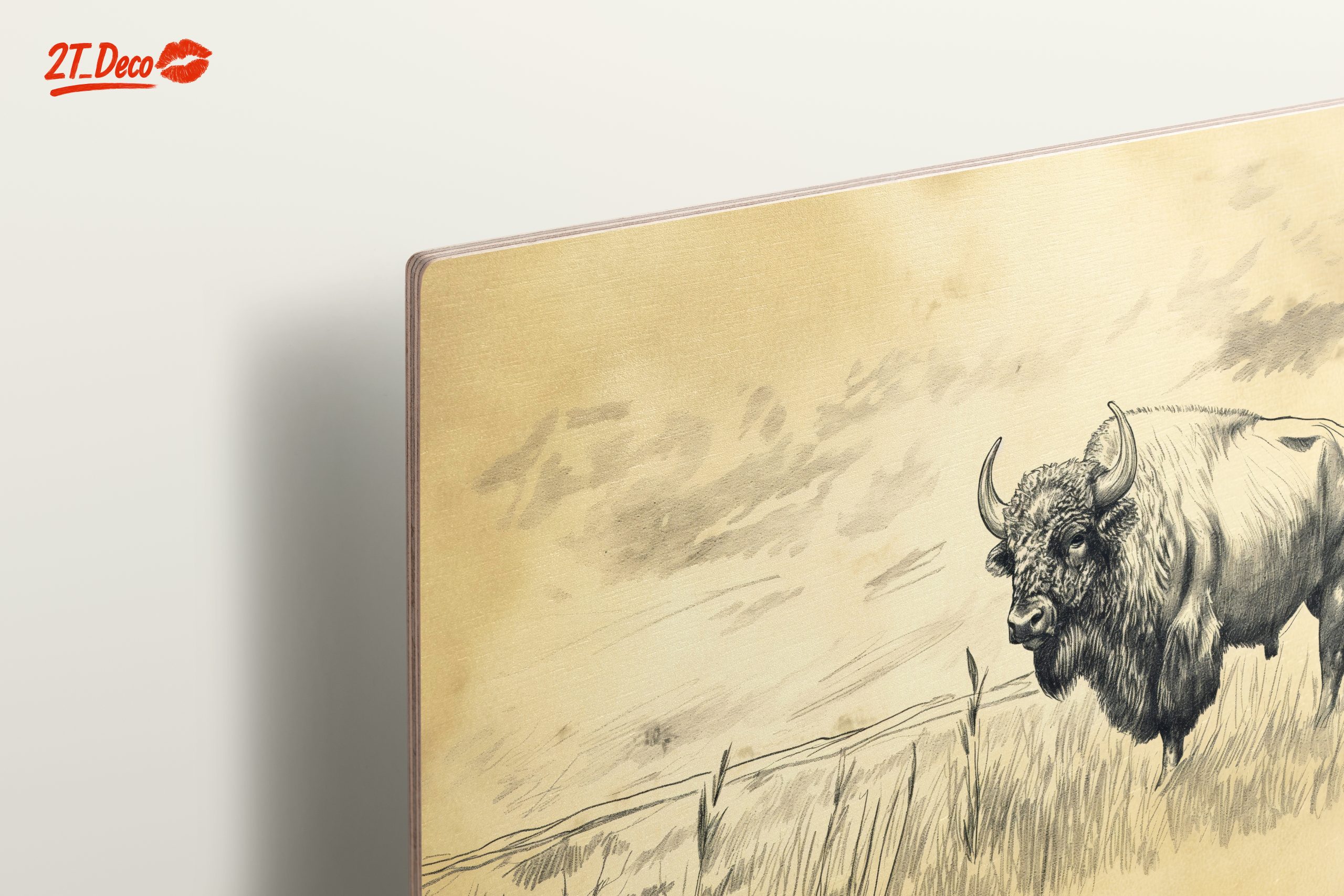 Stunning Bison Wildlife Art - Image 15