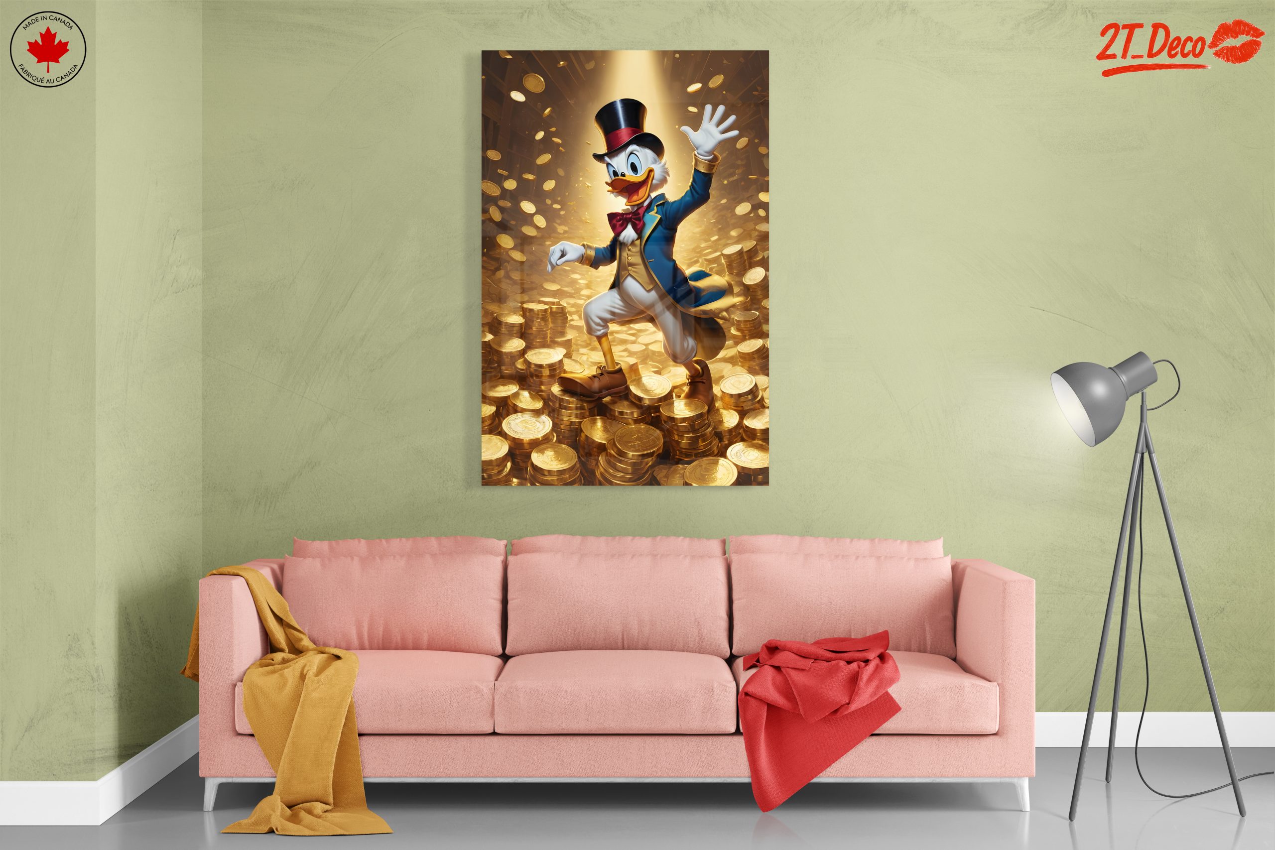 Scrooge McDuck Surrounded by Gold Coins - Image 7