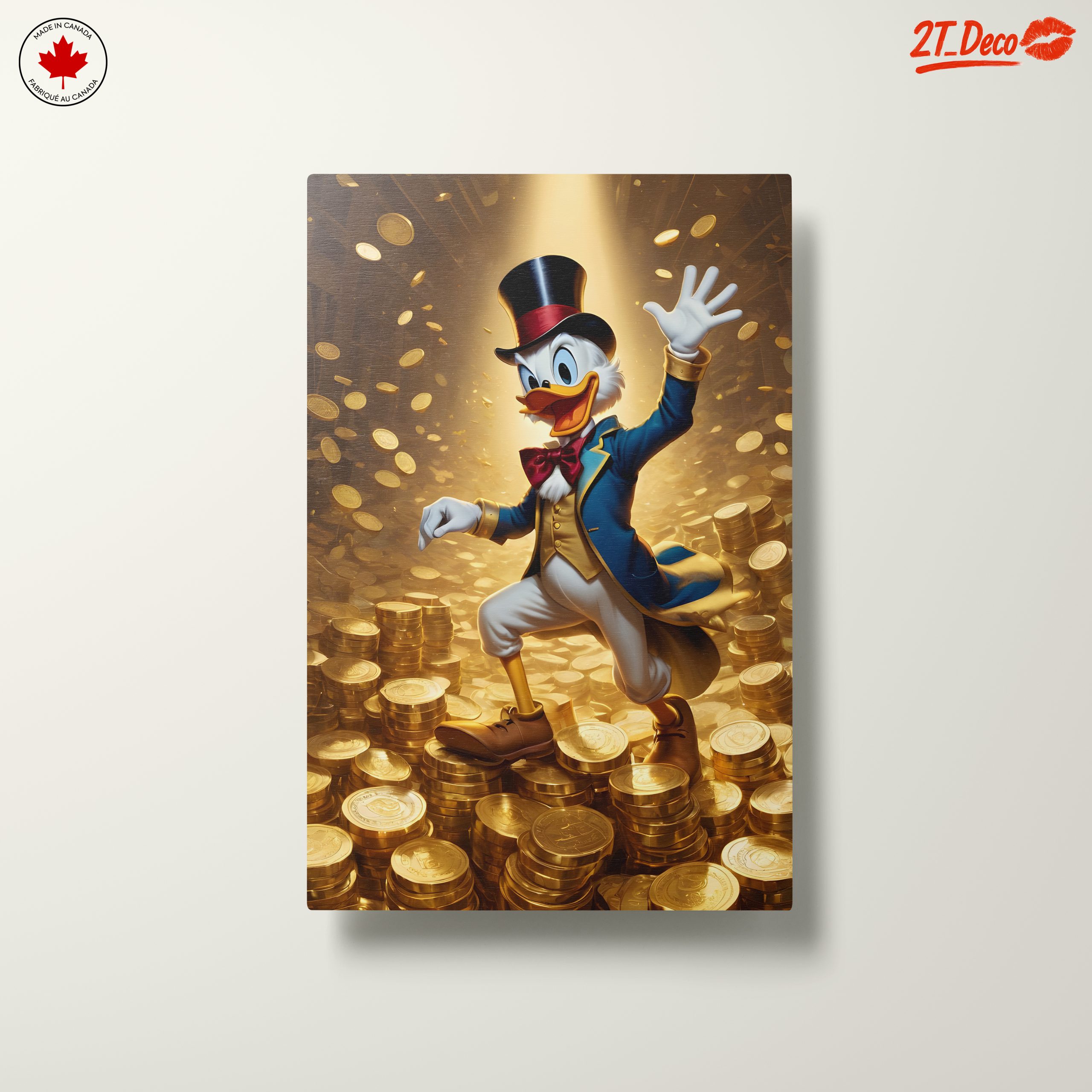 Scrooge McDuck Surrounded by Gold Coins - Image 10