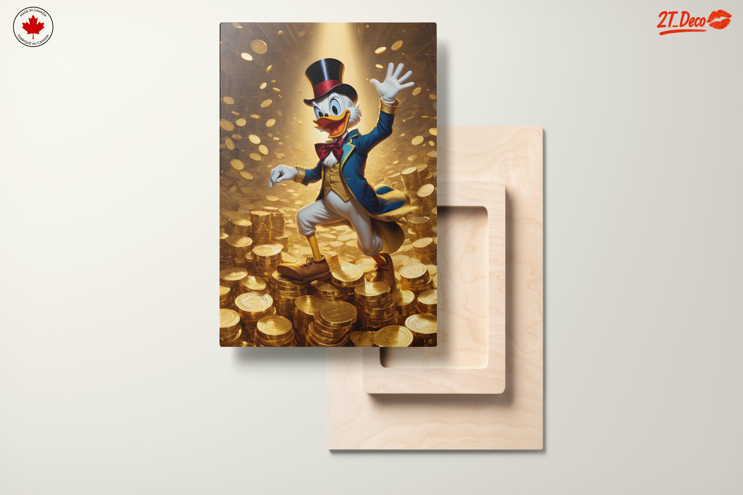 Scrooge McDuck Surrounded by Gold Coins - Image 11