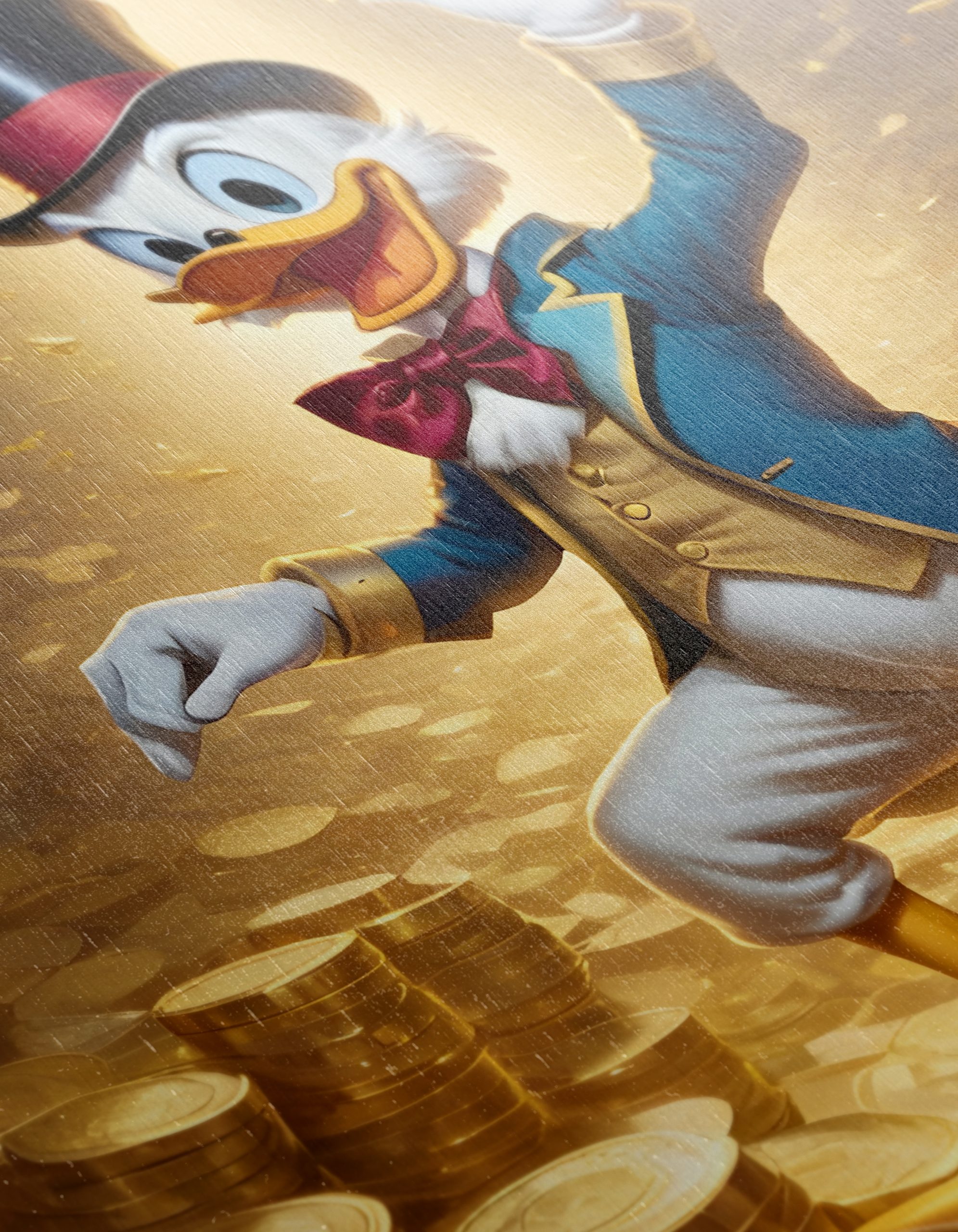 Scrooge McDuck Surrounded by Gold Coins - Image 12