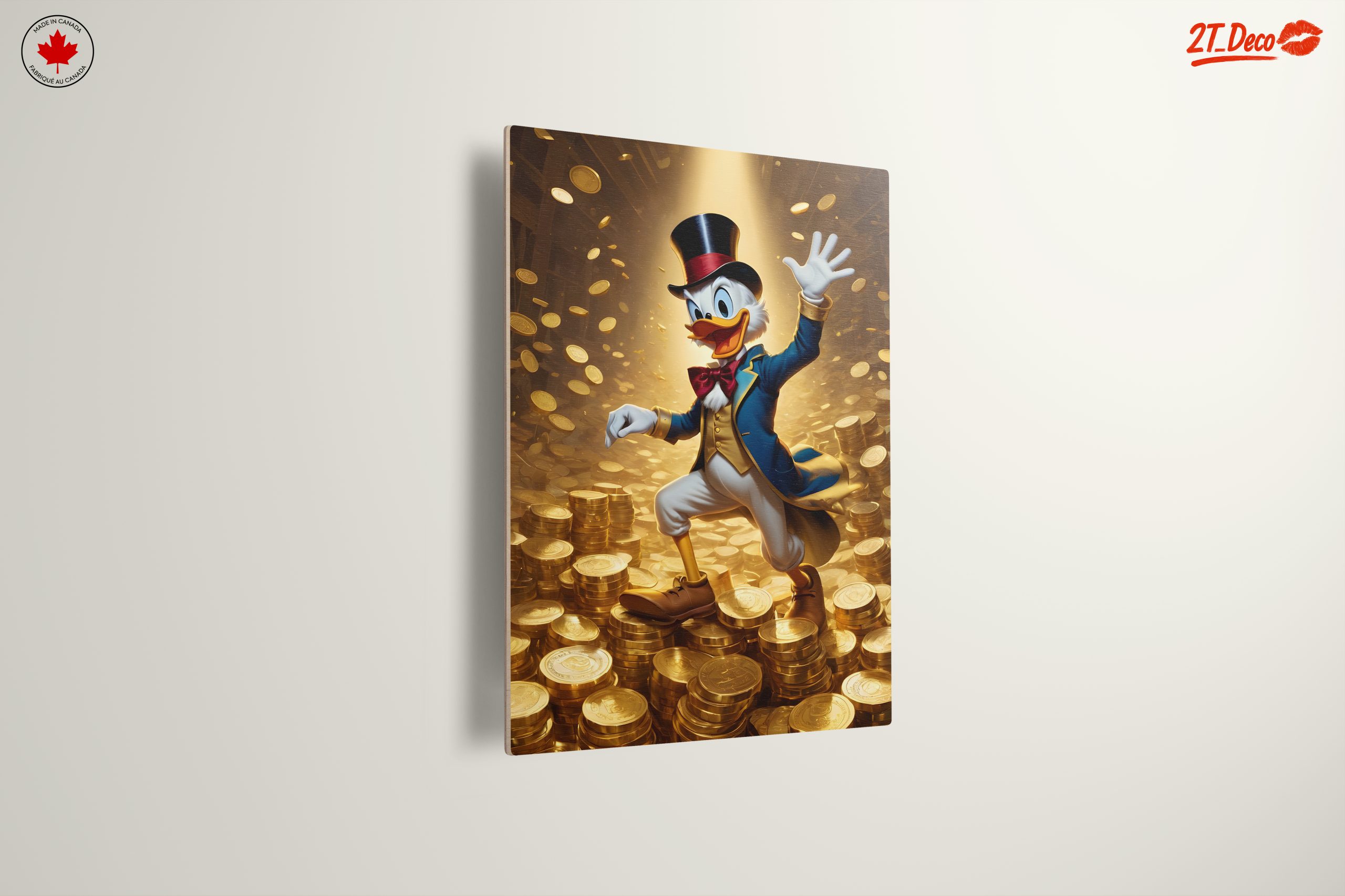 Scrooge McDuck Surrounded by Gold Coins - Image 13