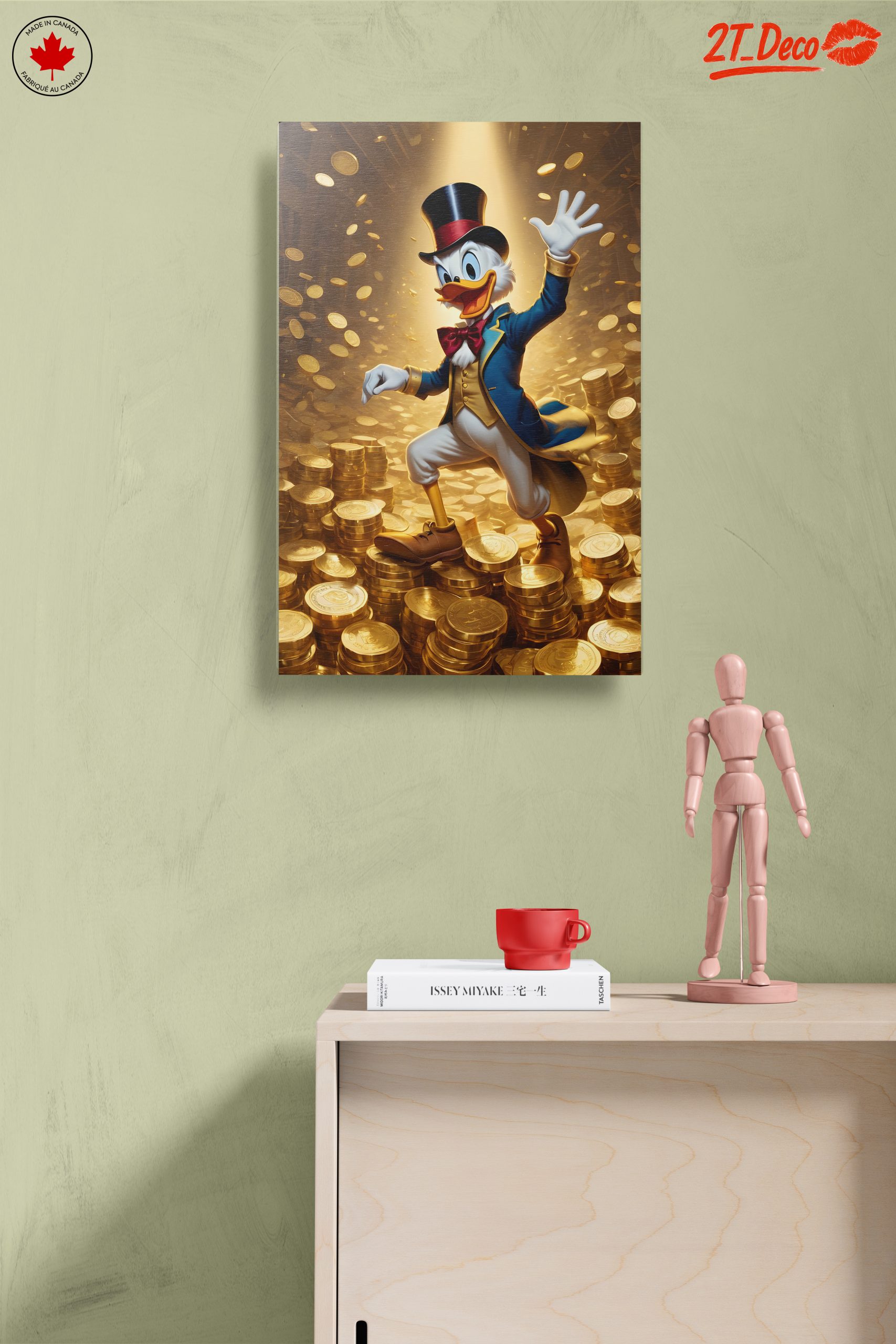 Scrooge McDuck Surrounded by Gold Coins - Image 14