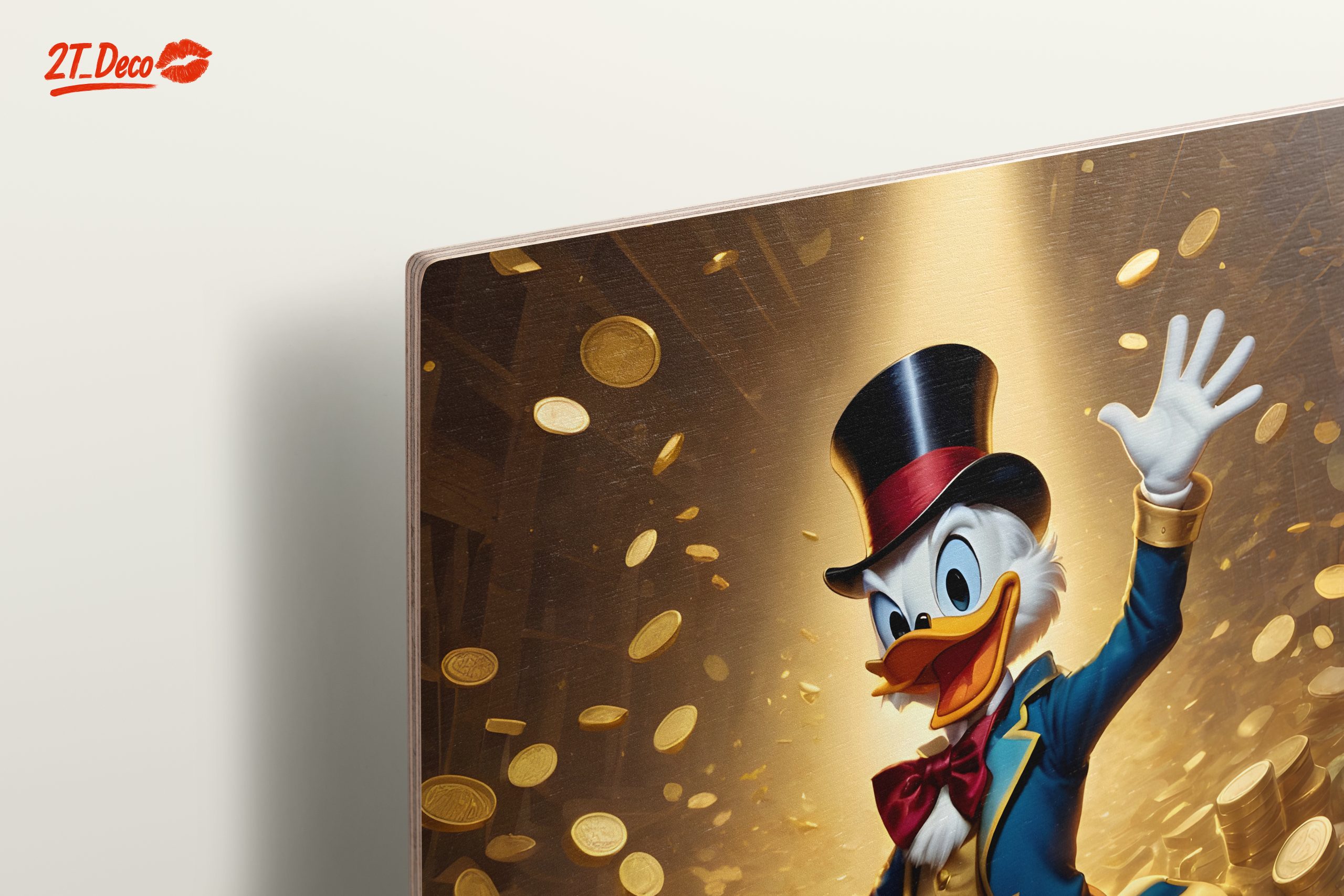 Scrooge McDuck Surrounded by Gold Coins - Image 15