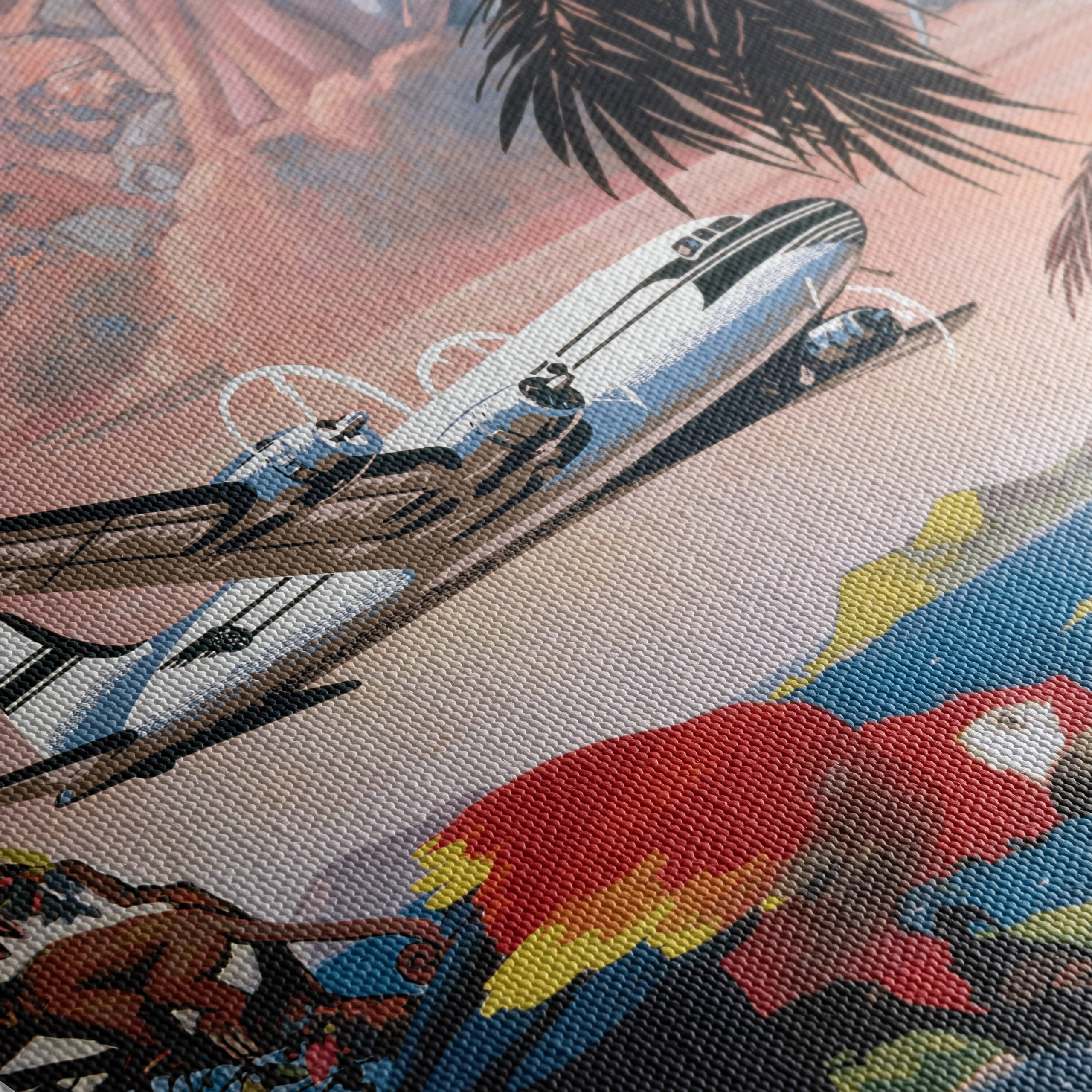 Vintage Travel Adventure Art - Image 5