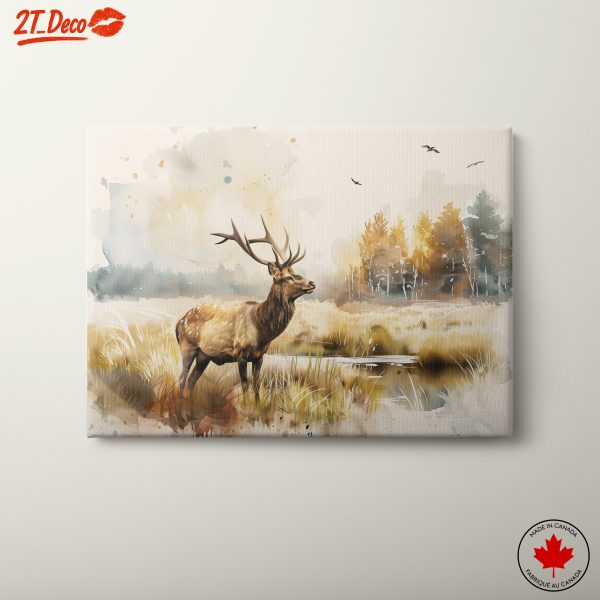 Elegant Deer in Serene Nature