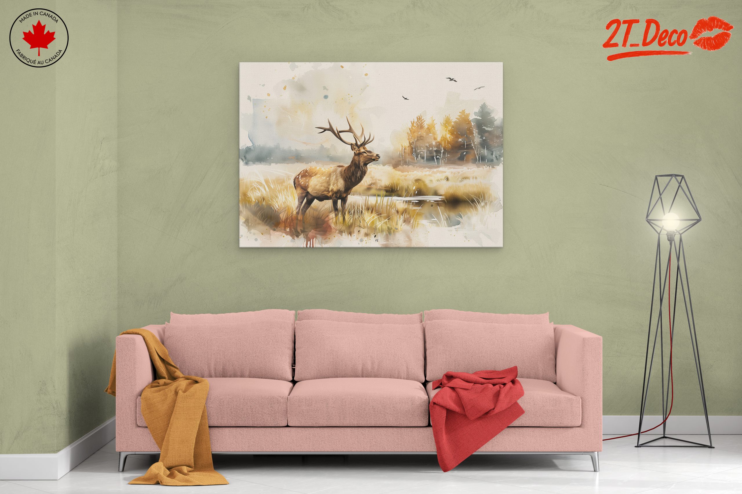 Elegant Deer in Serene Nature - Image 2