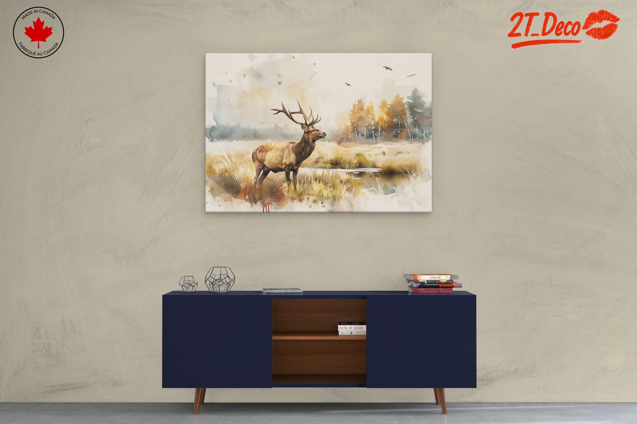 Elegant Deer in Serene Nature - Image 3