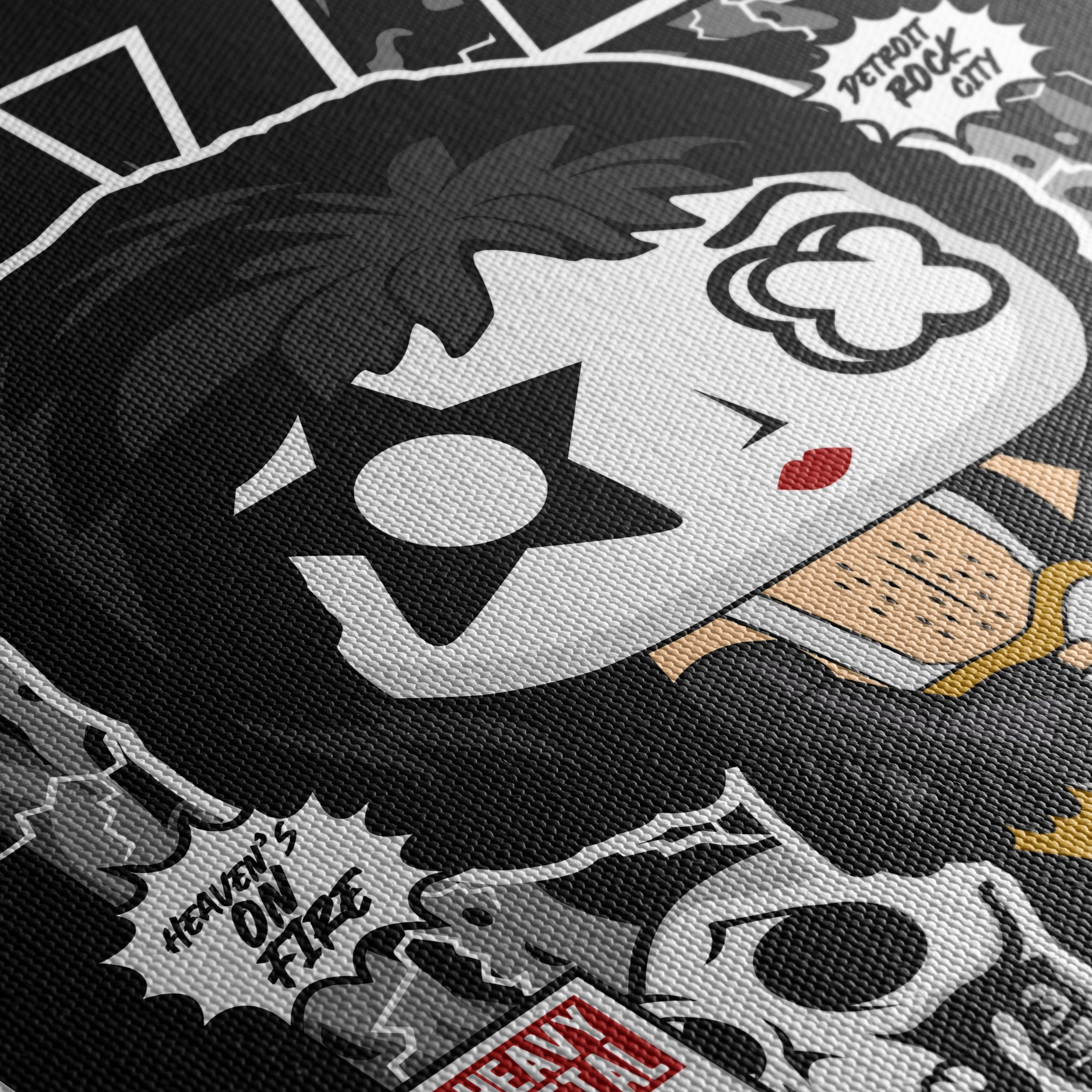 Stylized Rock Music Character Art - Image 5