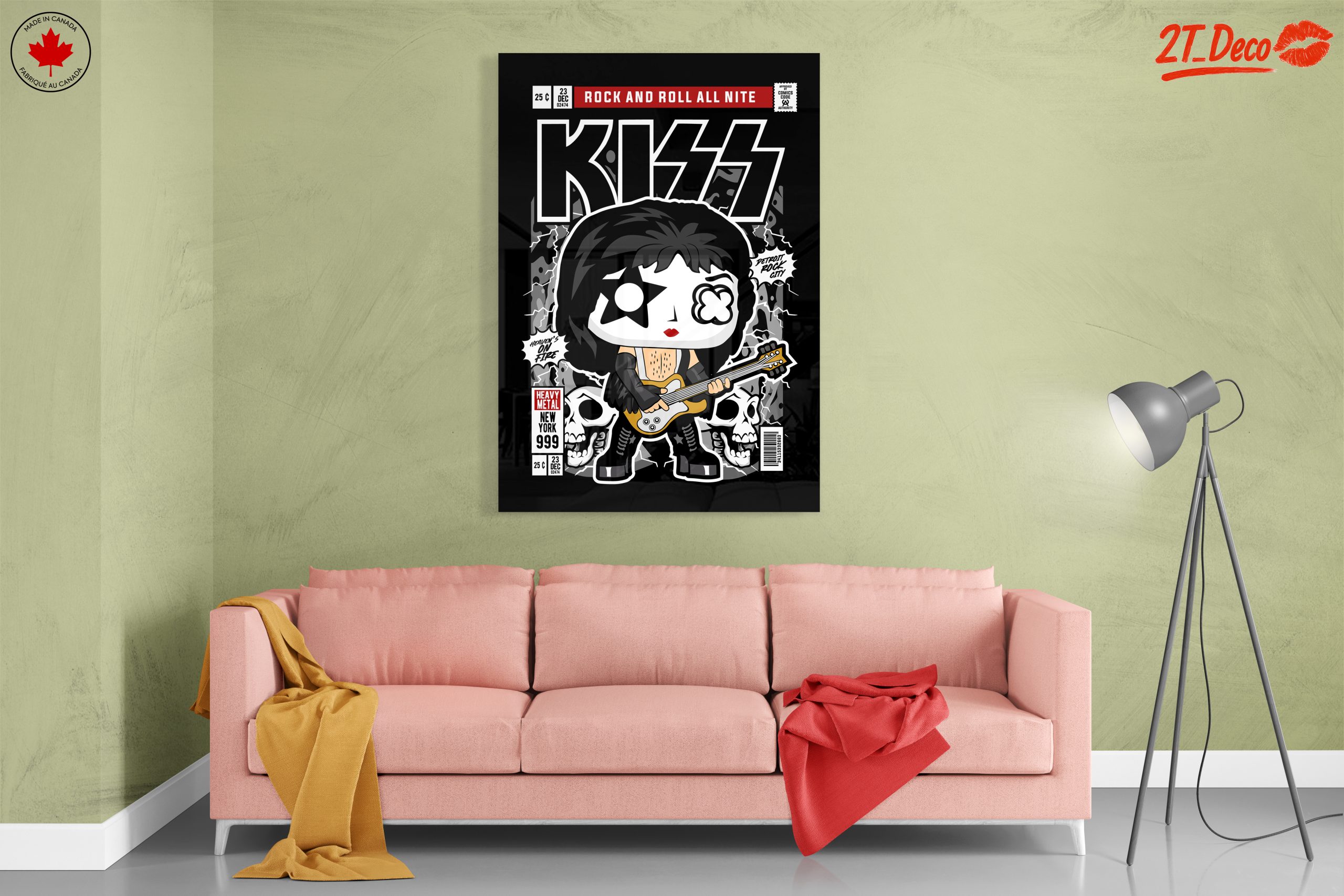 Stylized Rock Music Character Art - Image 7